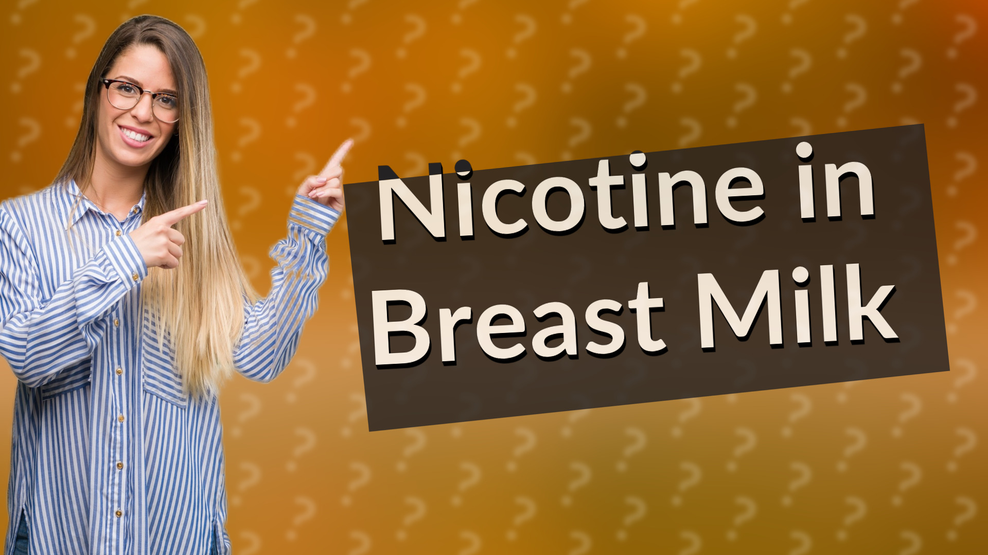 Nicotine in Breast Milk