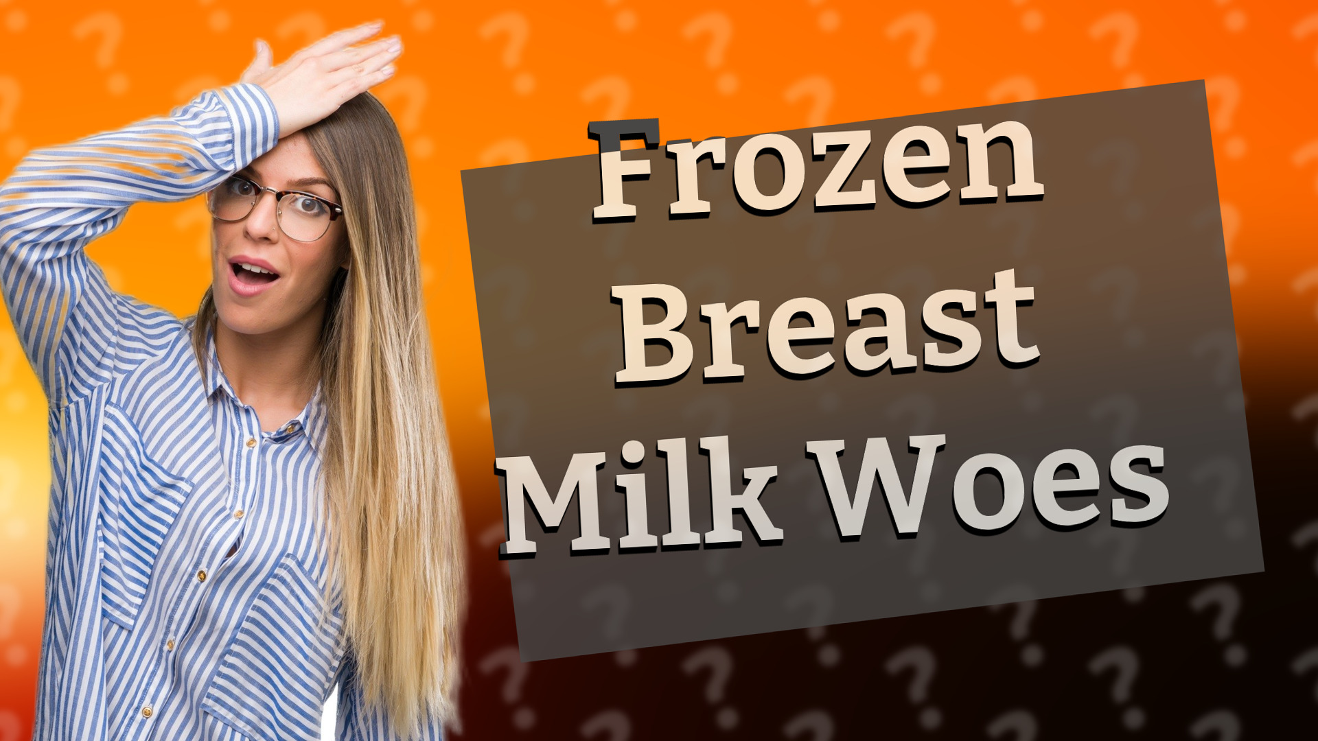 Frozen Breast Milk Woes