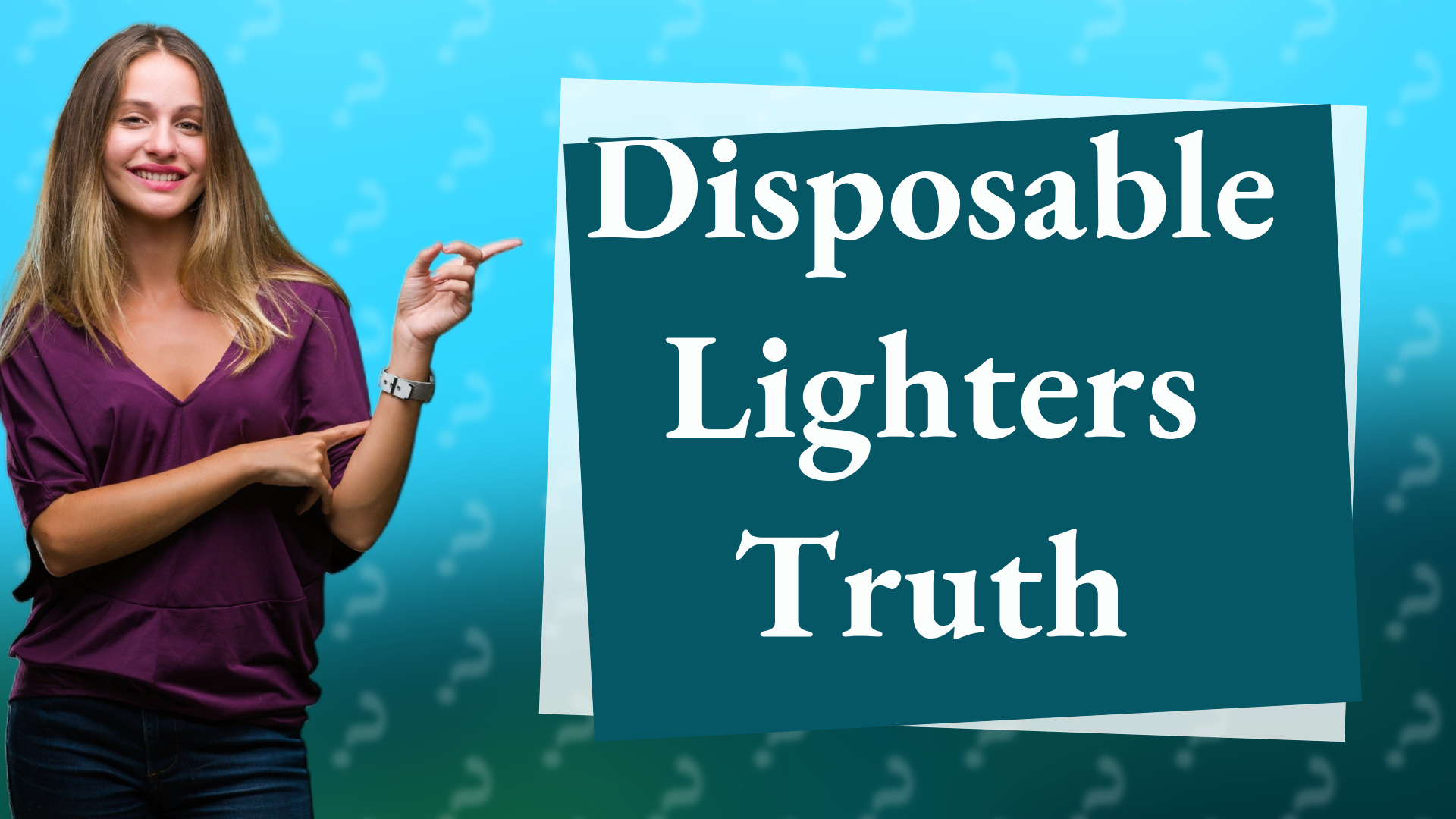 Disposable Lighters Truth