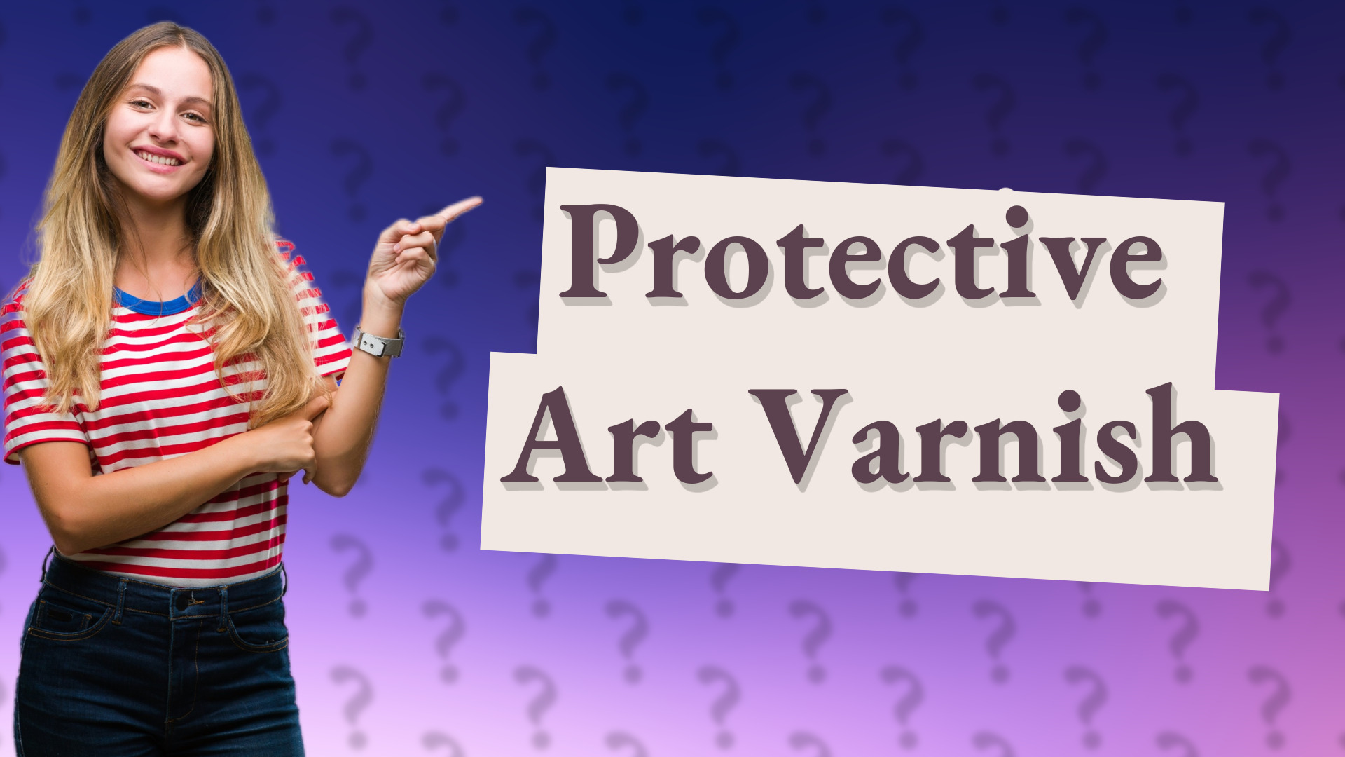Protective Art Varnish