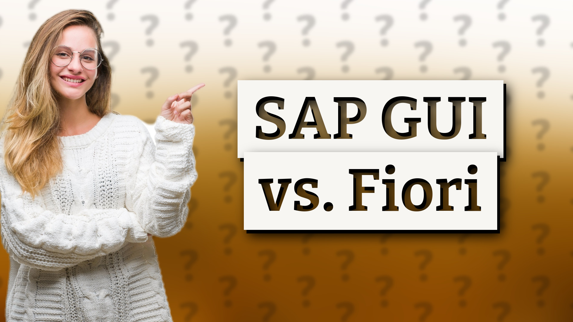 SAP GUI vs. Fiori