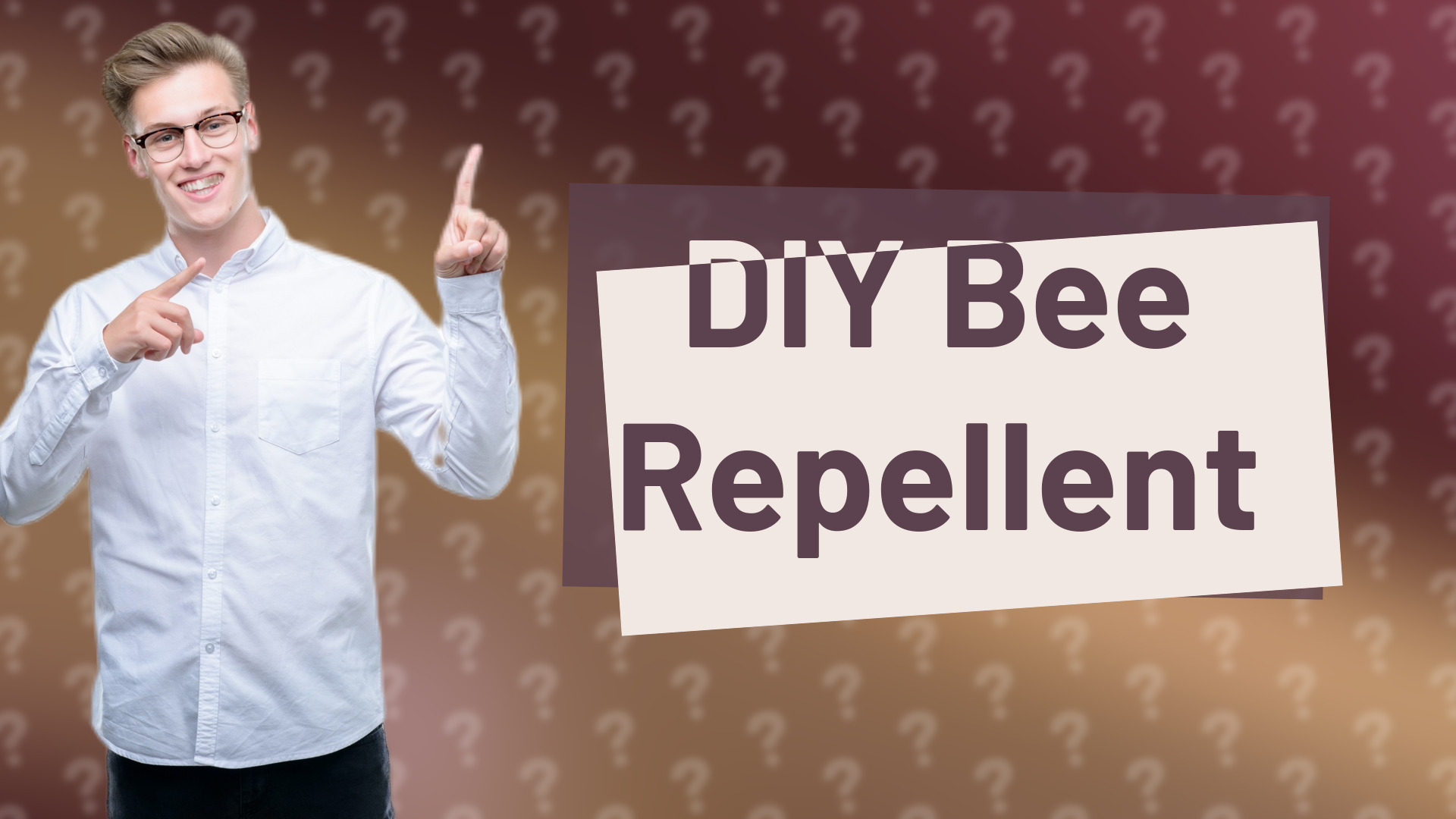 DIY Bee Repellent