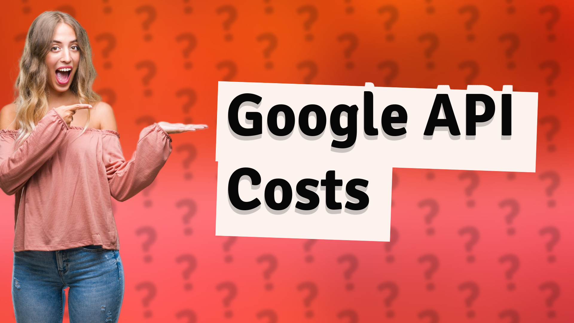 Google API Costs