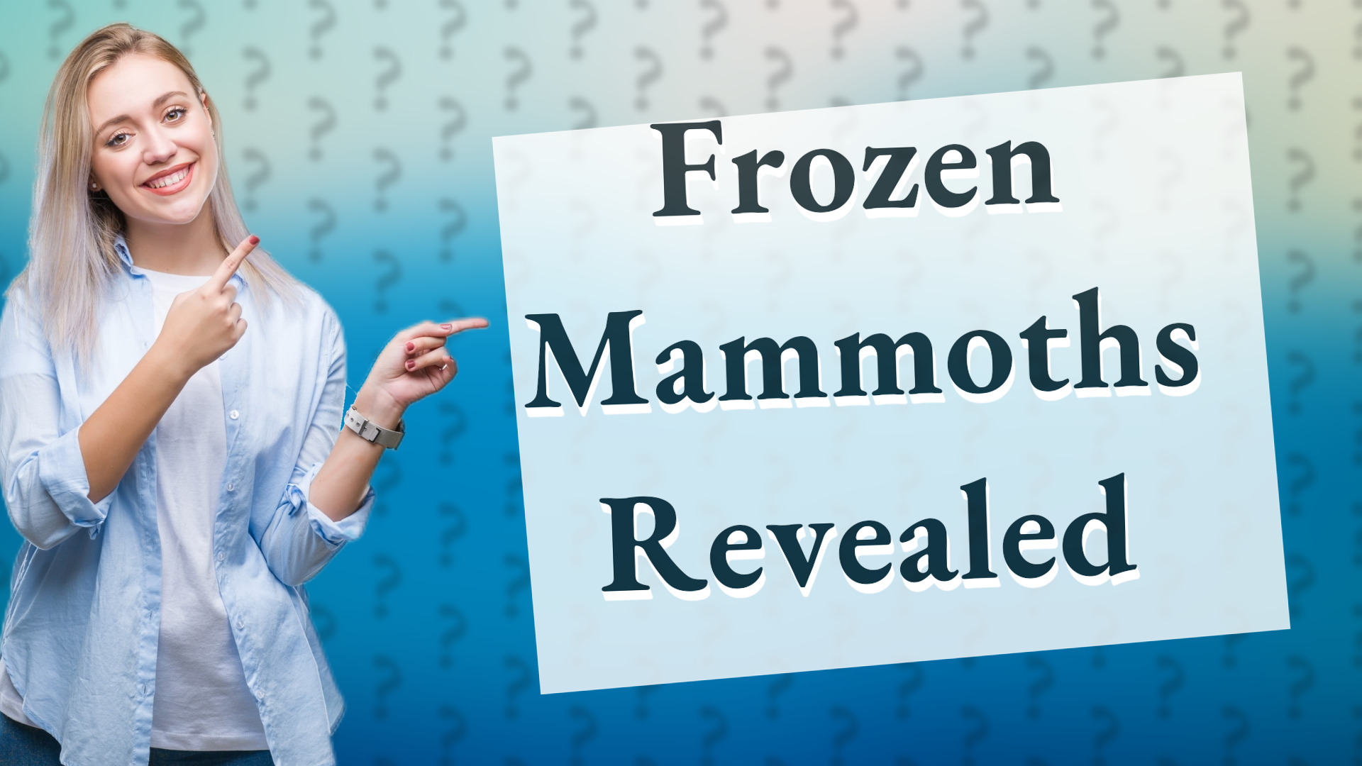 Frozen Mammoths Revealed