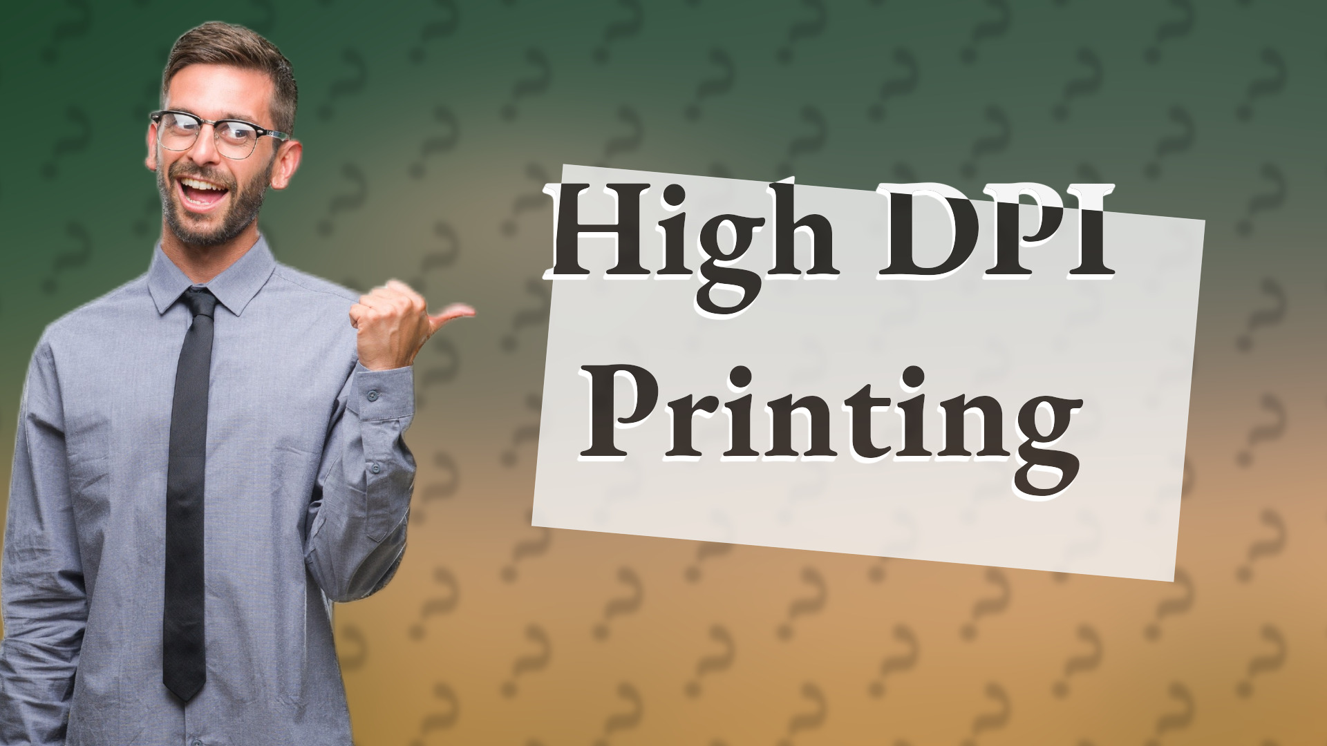 High DPI Printing
