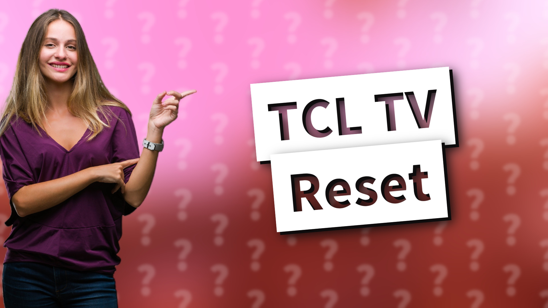 TCL TV Reset