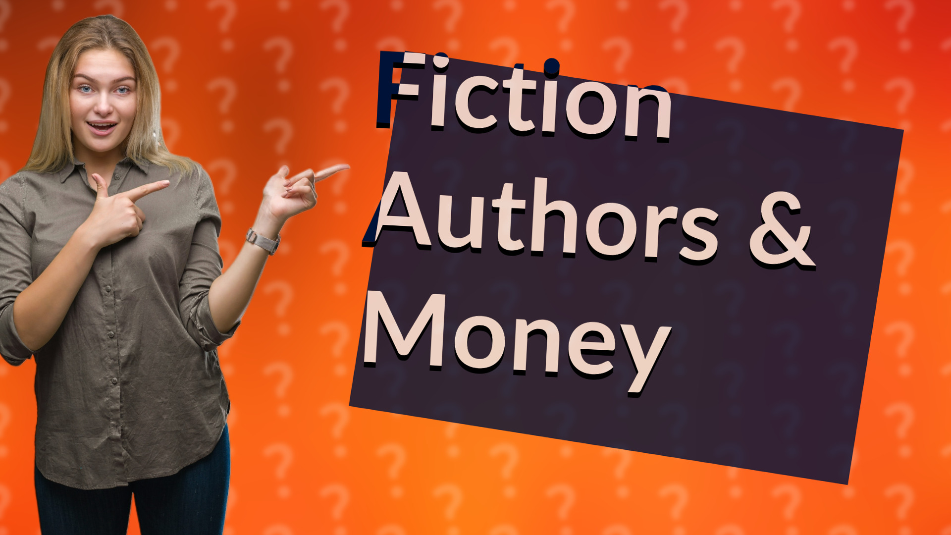 Fiction Authors & Money