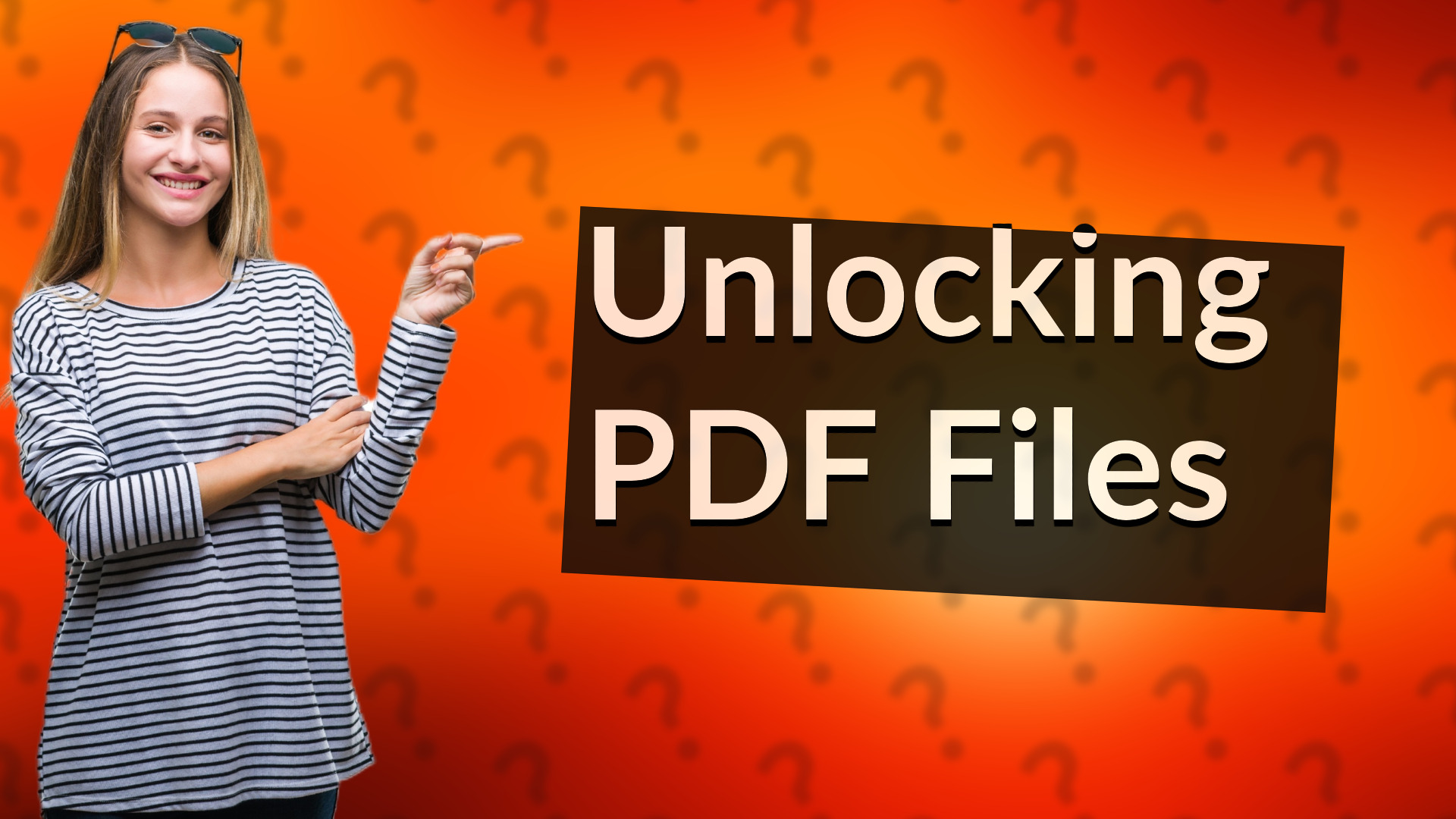 Unlocking PDF Files