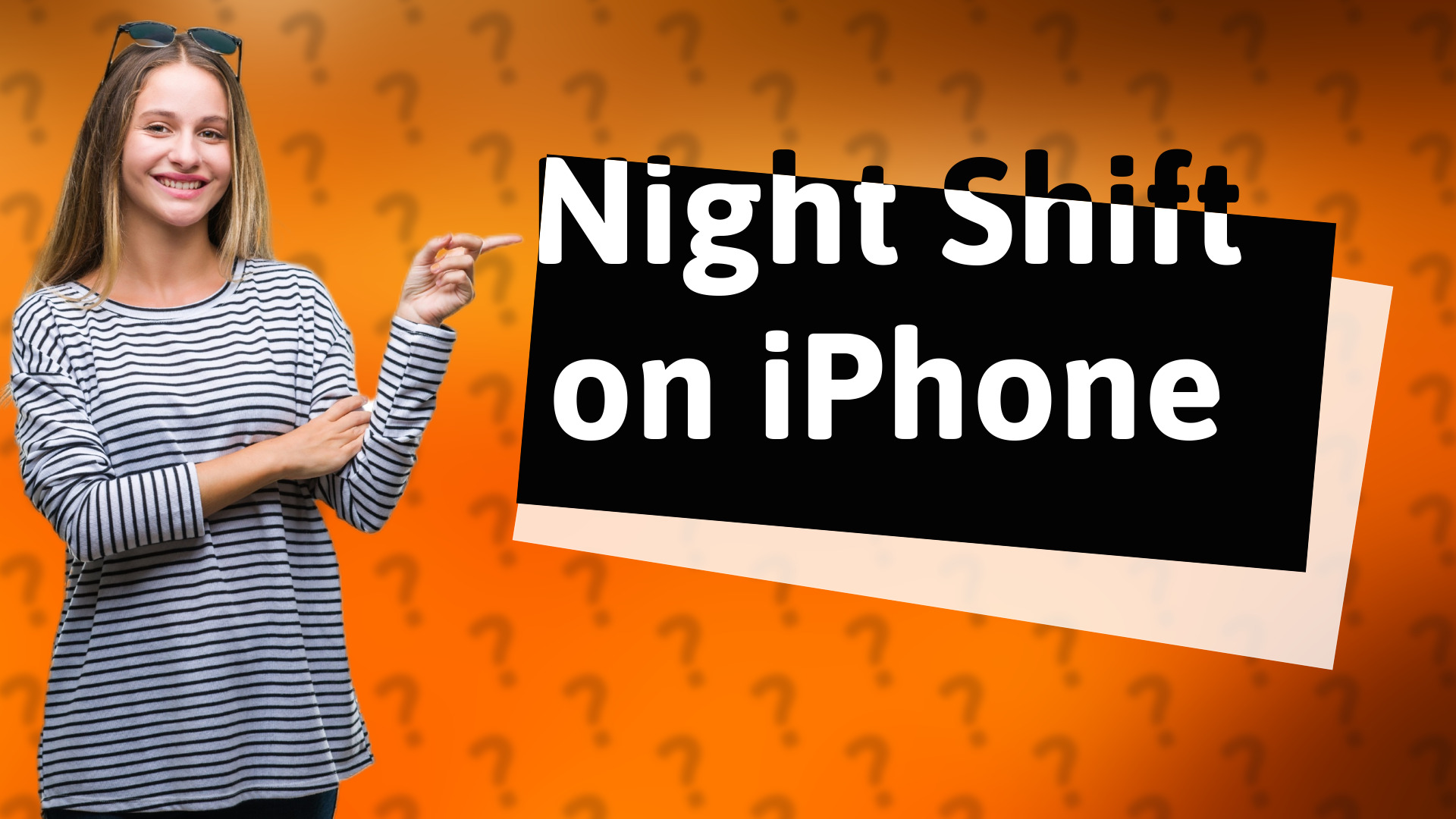 Night Shift on iPhone