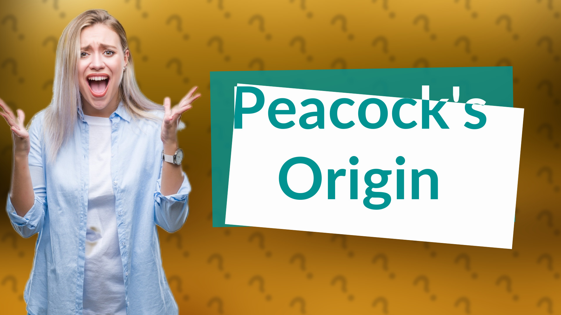 Peacock's Origin