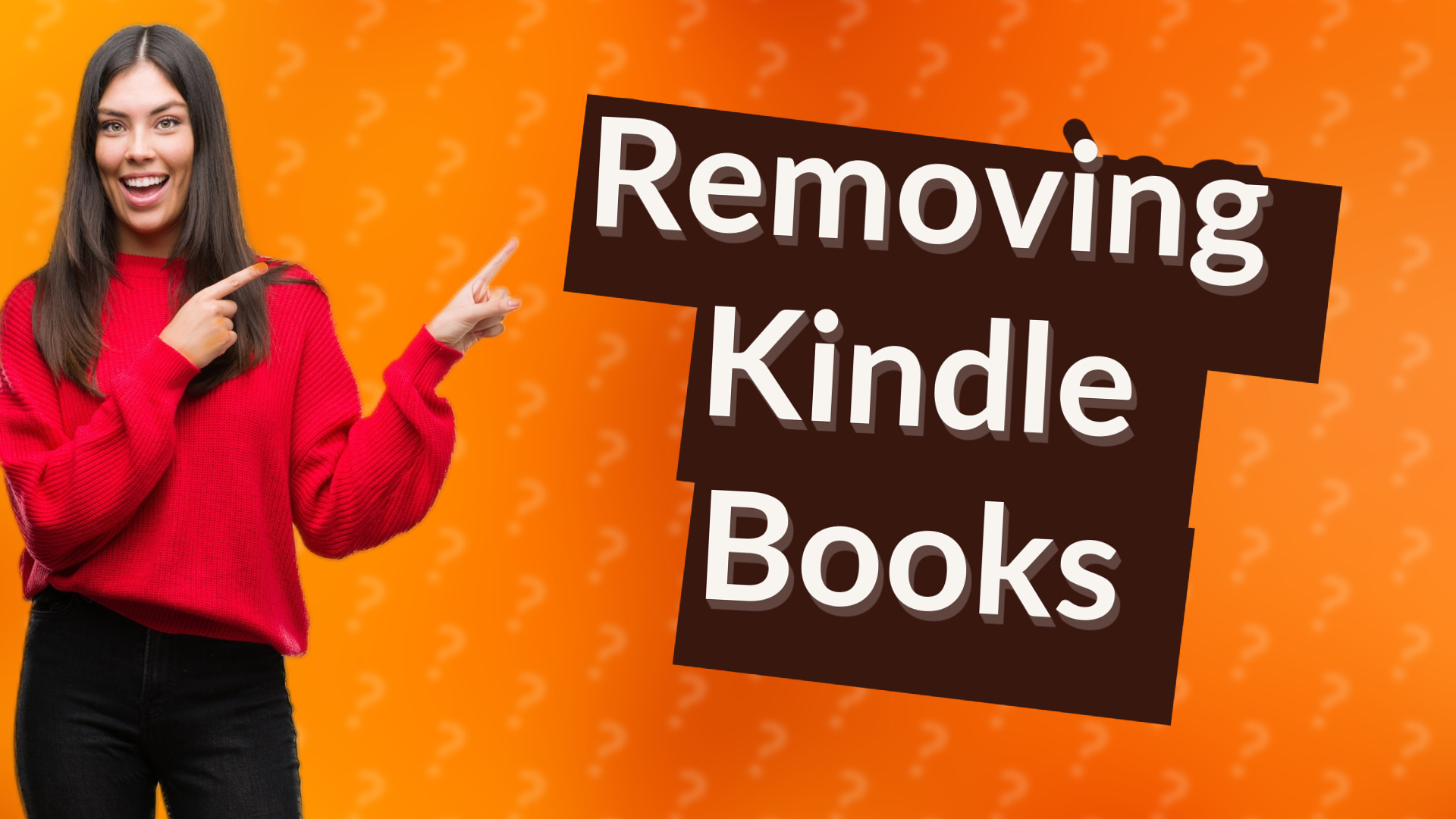 Removing Kindle Books