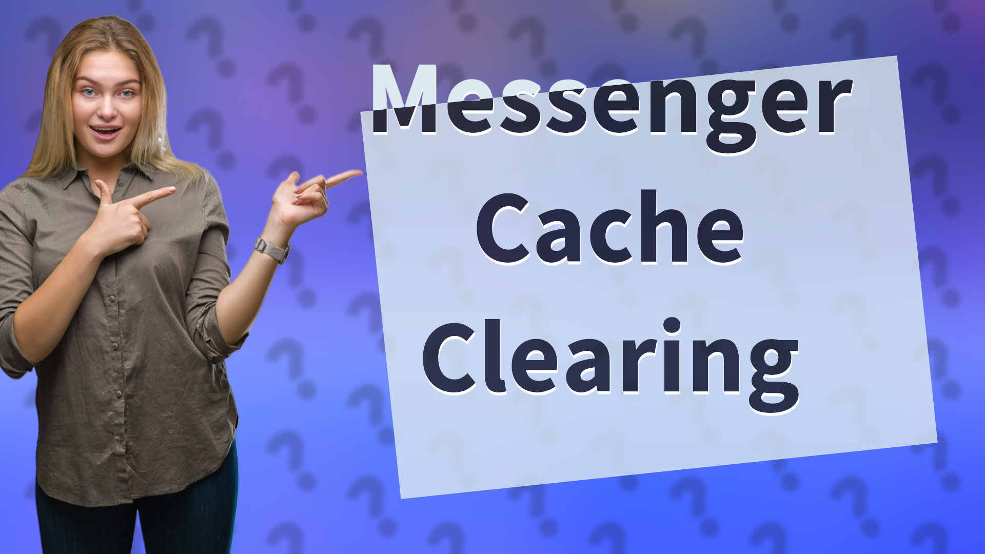 Messenger Cache Clearing