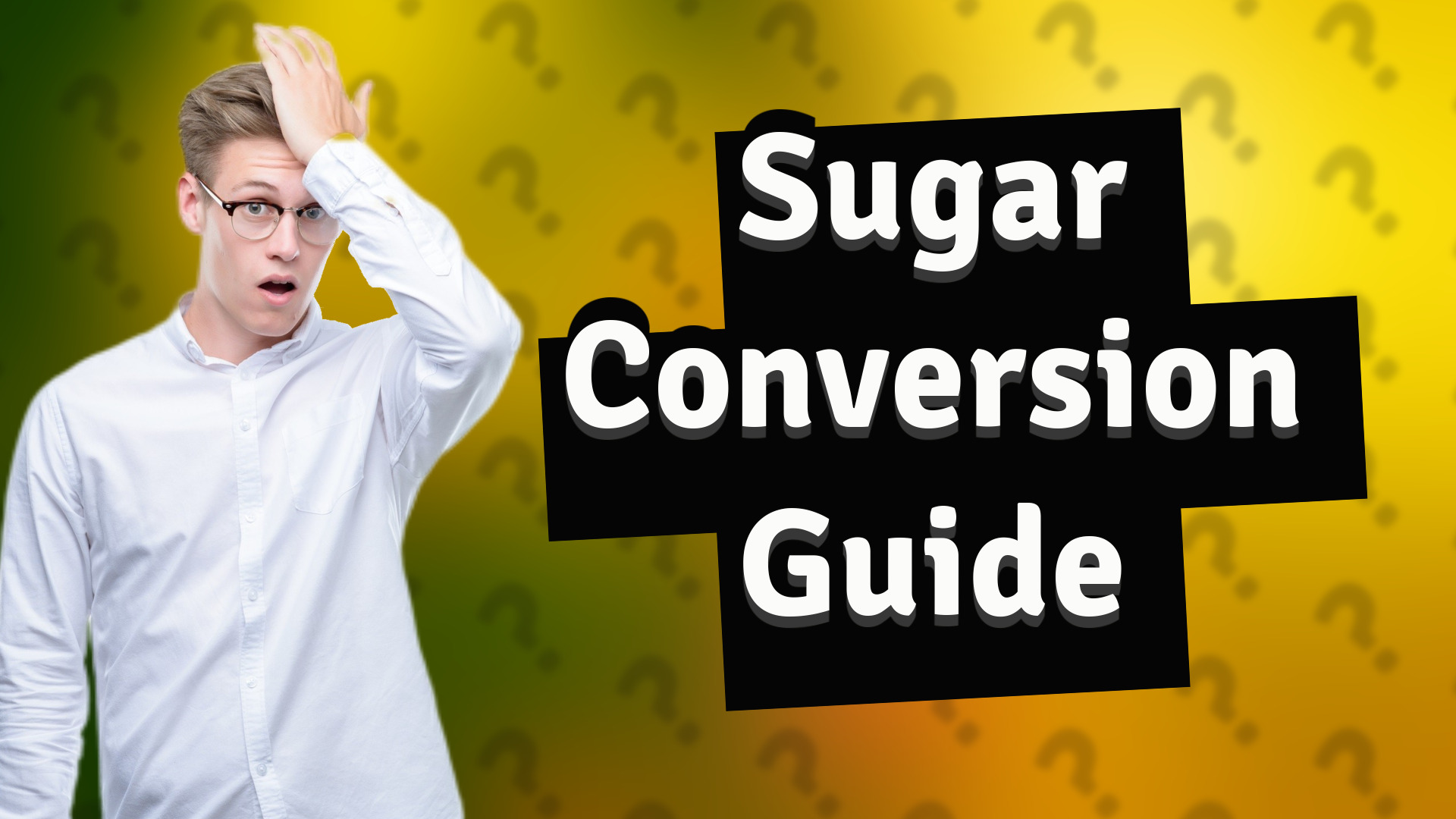 Sugar Conversion Guide