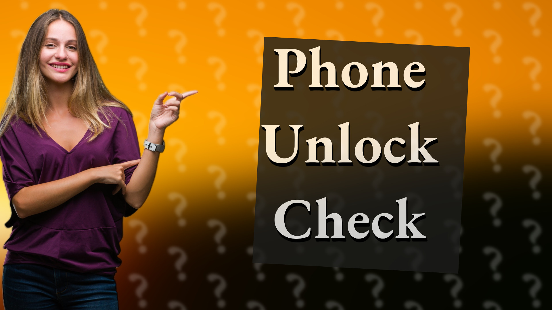 Phone Unlock Check