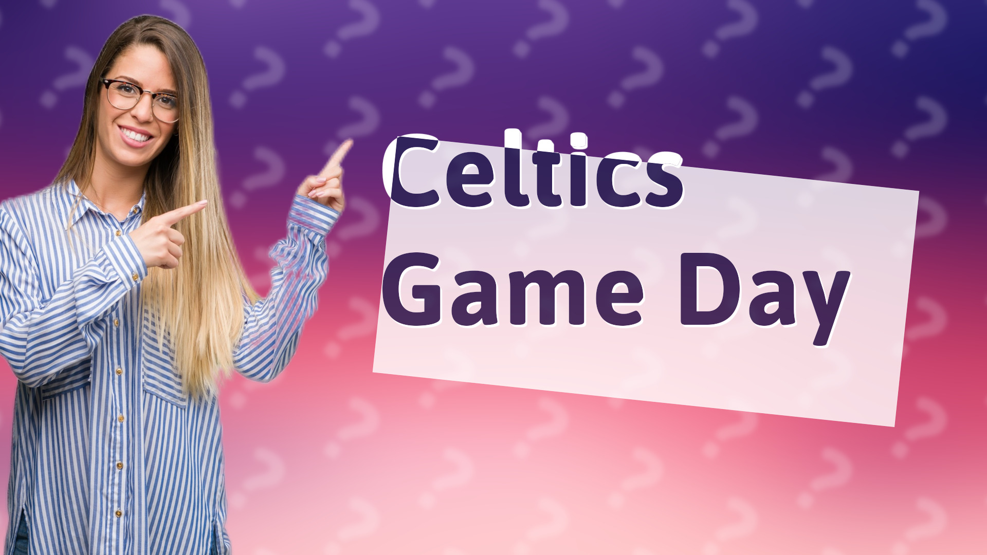 Celtics Game Day