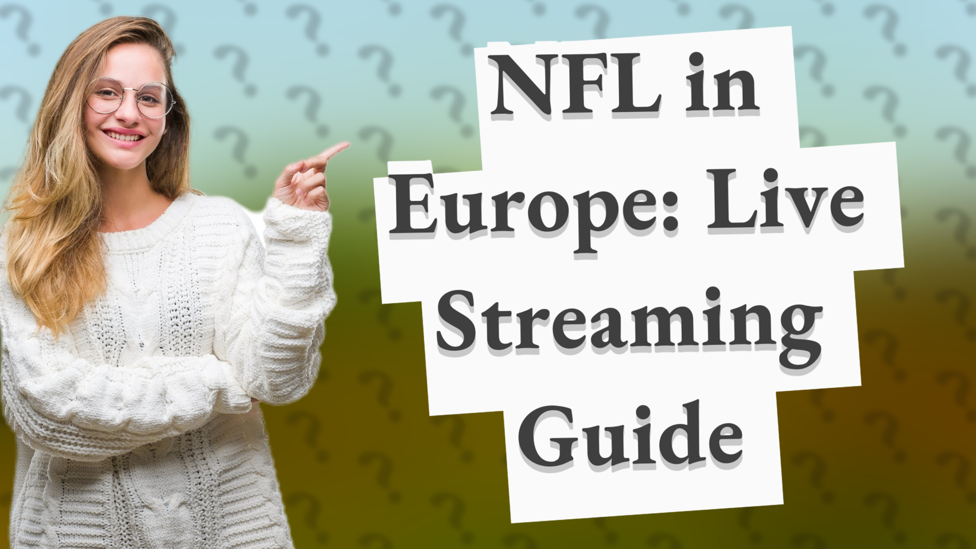 NFL in Europe: Live Streaming Guide