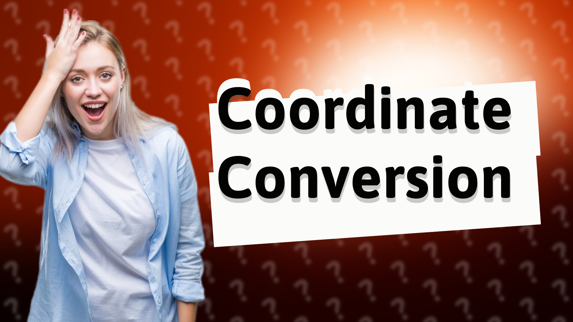 Coordinate Conversion
