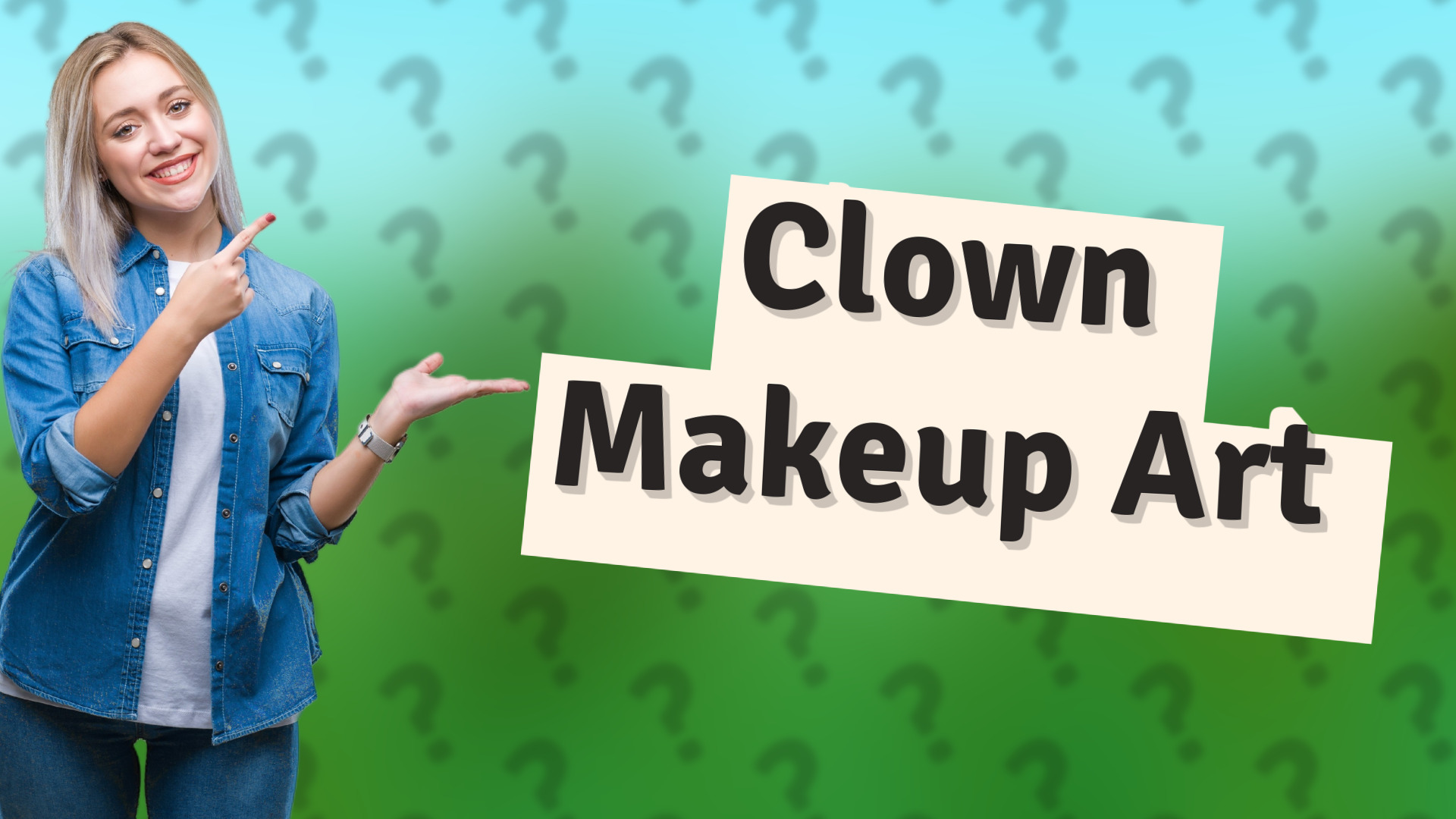 Clown Makeup Art