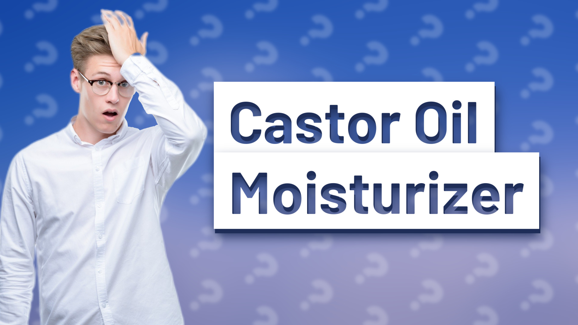 Castor Oil Moisturizer