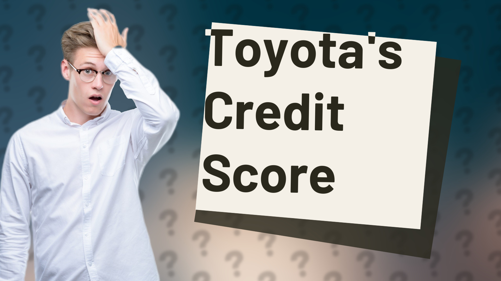 Toyota's Credit Score