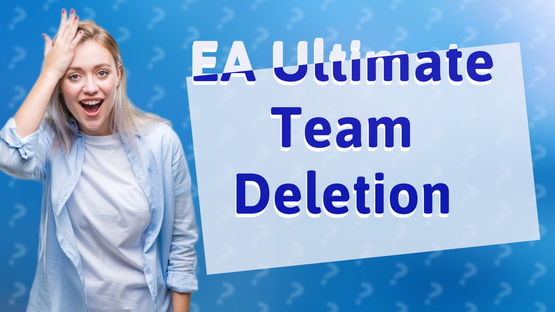 EA Ultimate Team Deletion