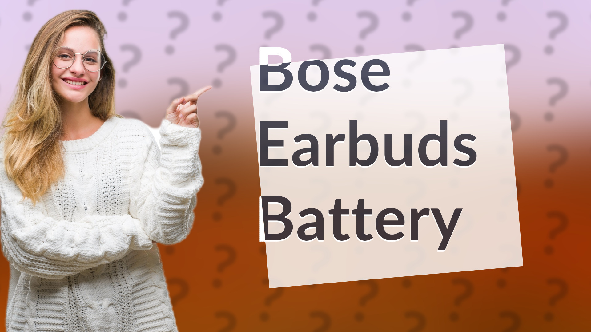 Bose Earbuds Battery
