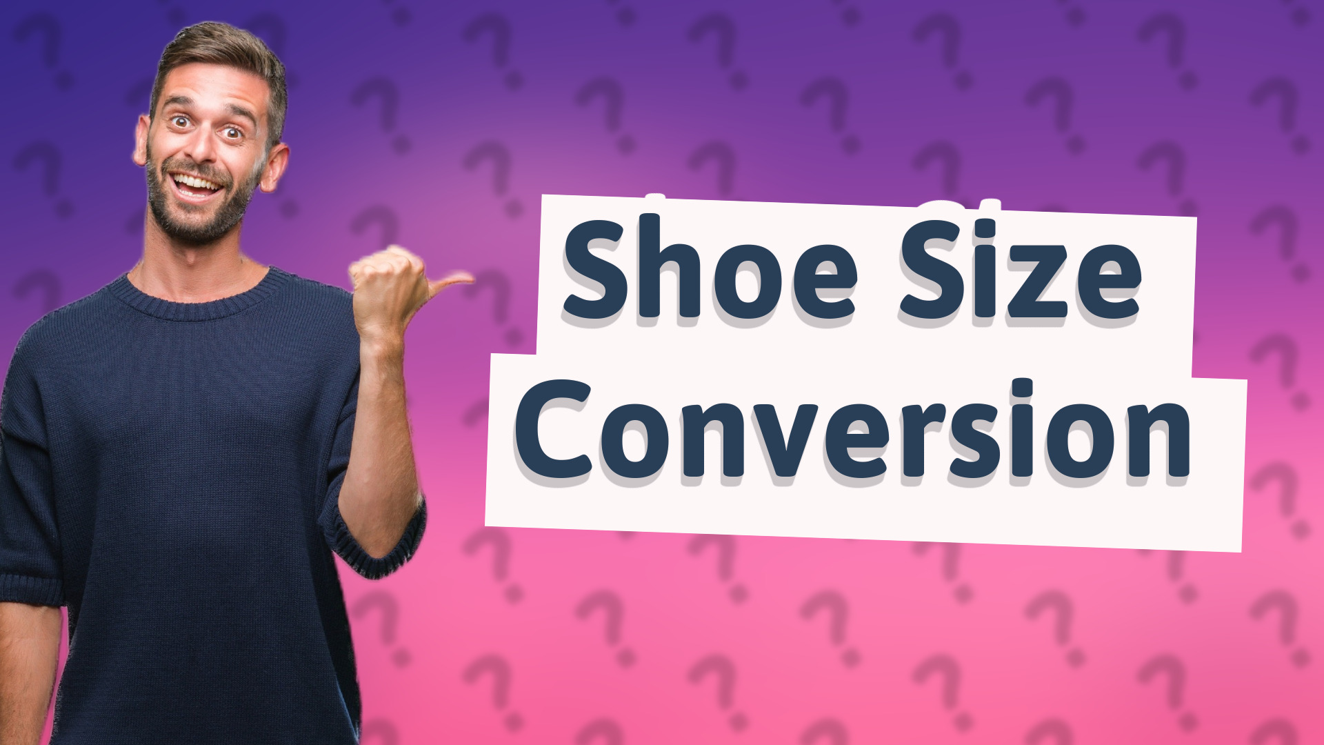 Shoe Size Conversion