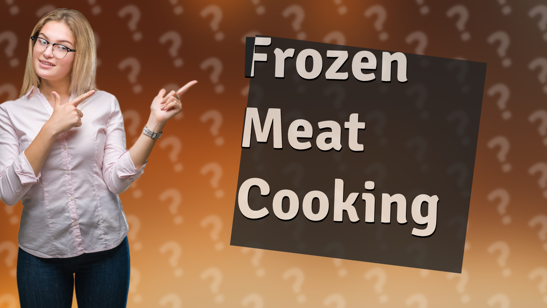 Frozen Meat Cooking