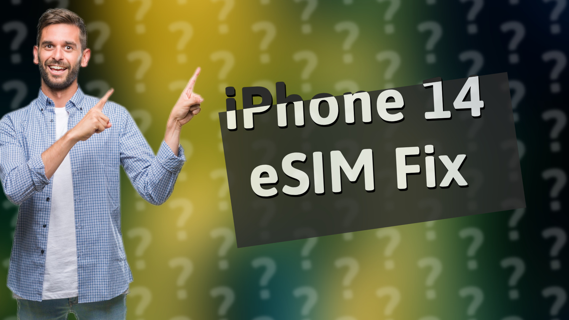 iPhone 14 eSIM Fix