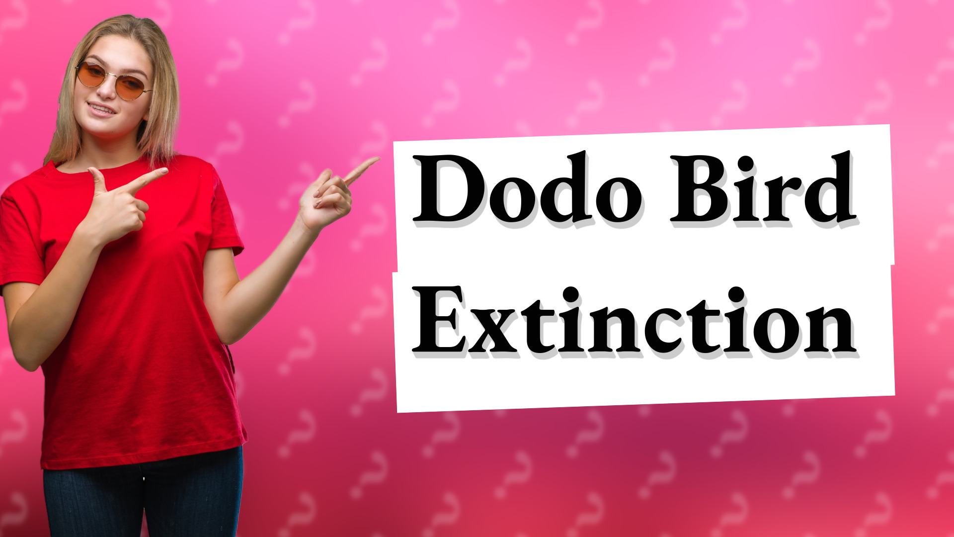 Dodo Bird Extinction