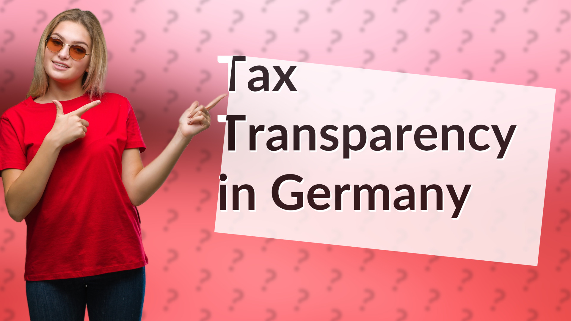 Tax Transparency in Germany