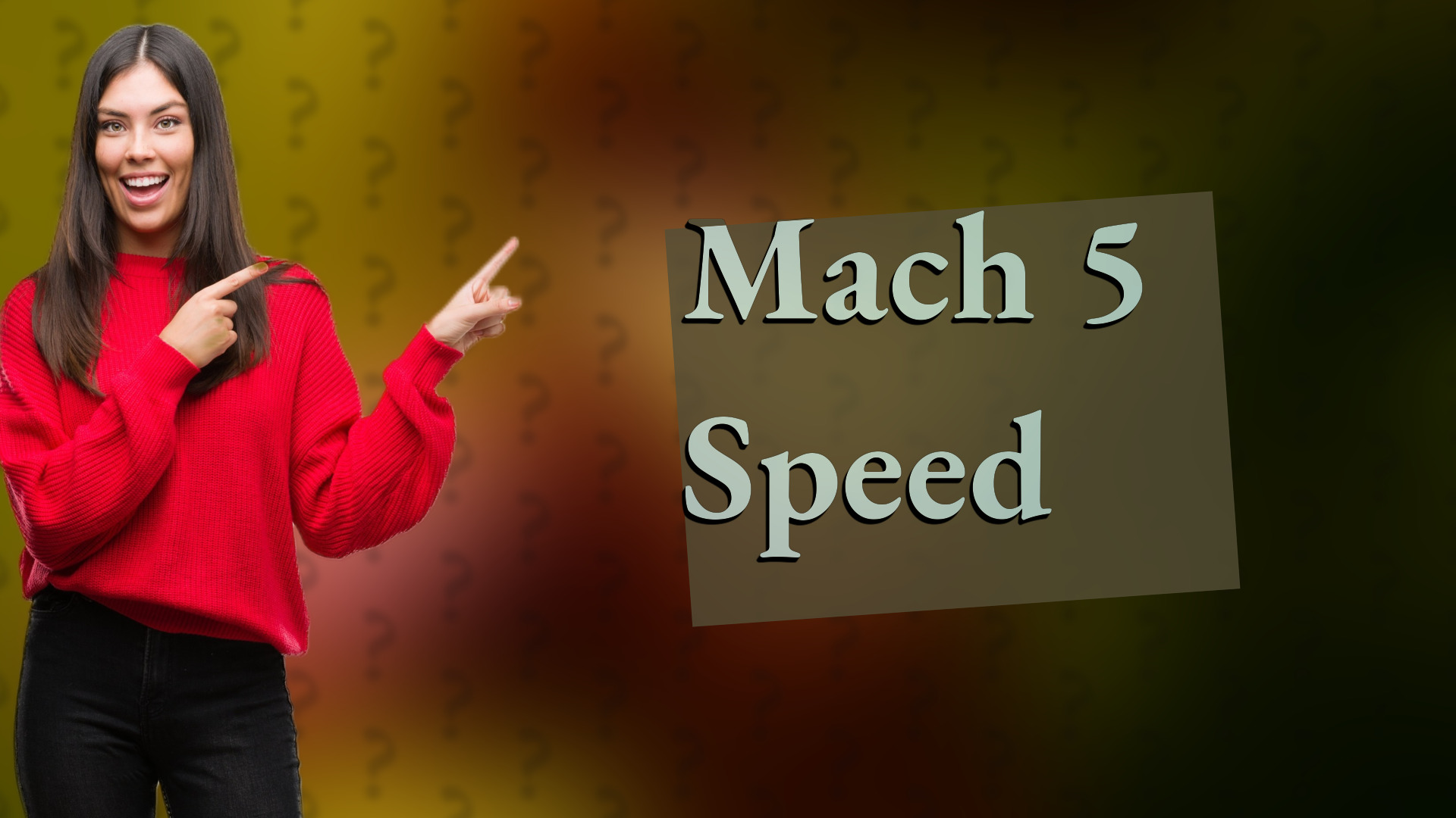 Mach 5 Speed