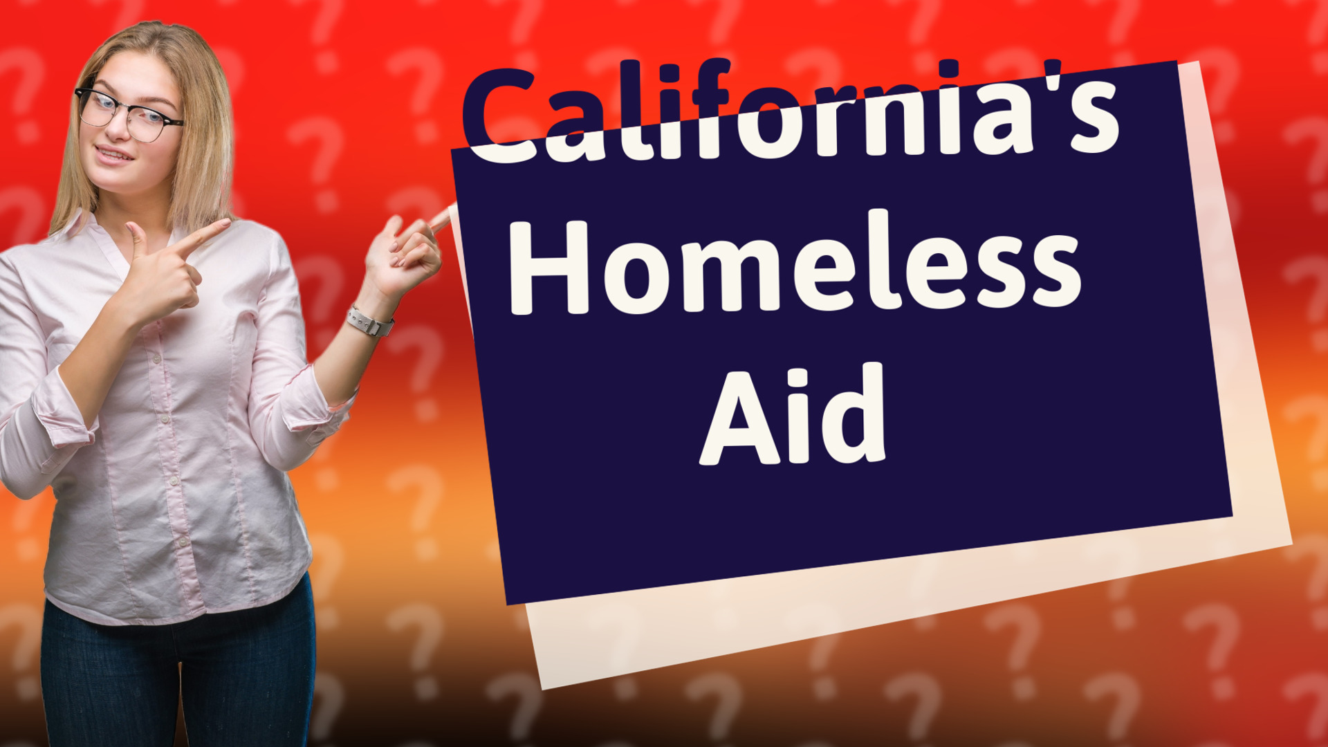 California's Homeless Aid