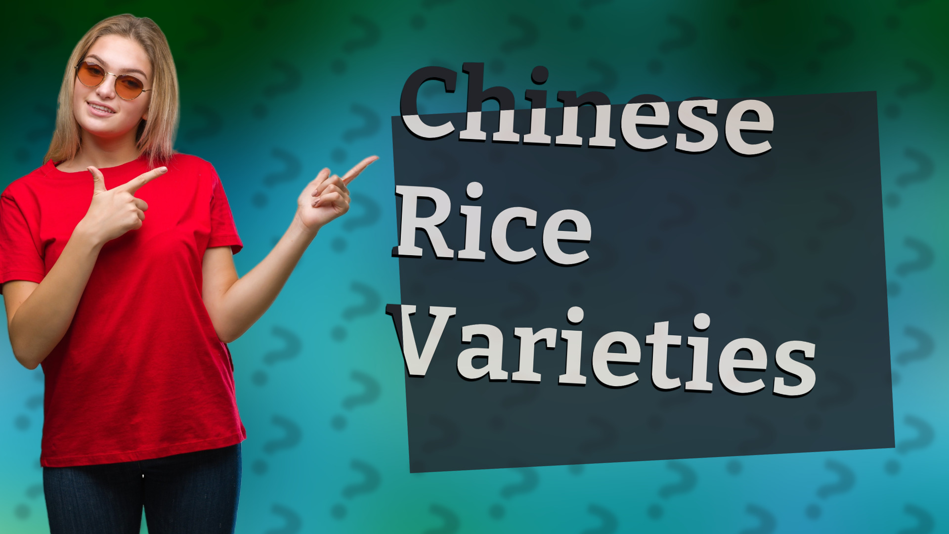 Chinese Rice Varieties