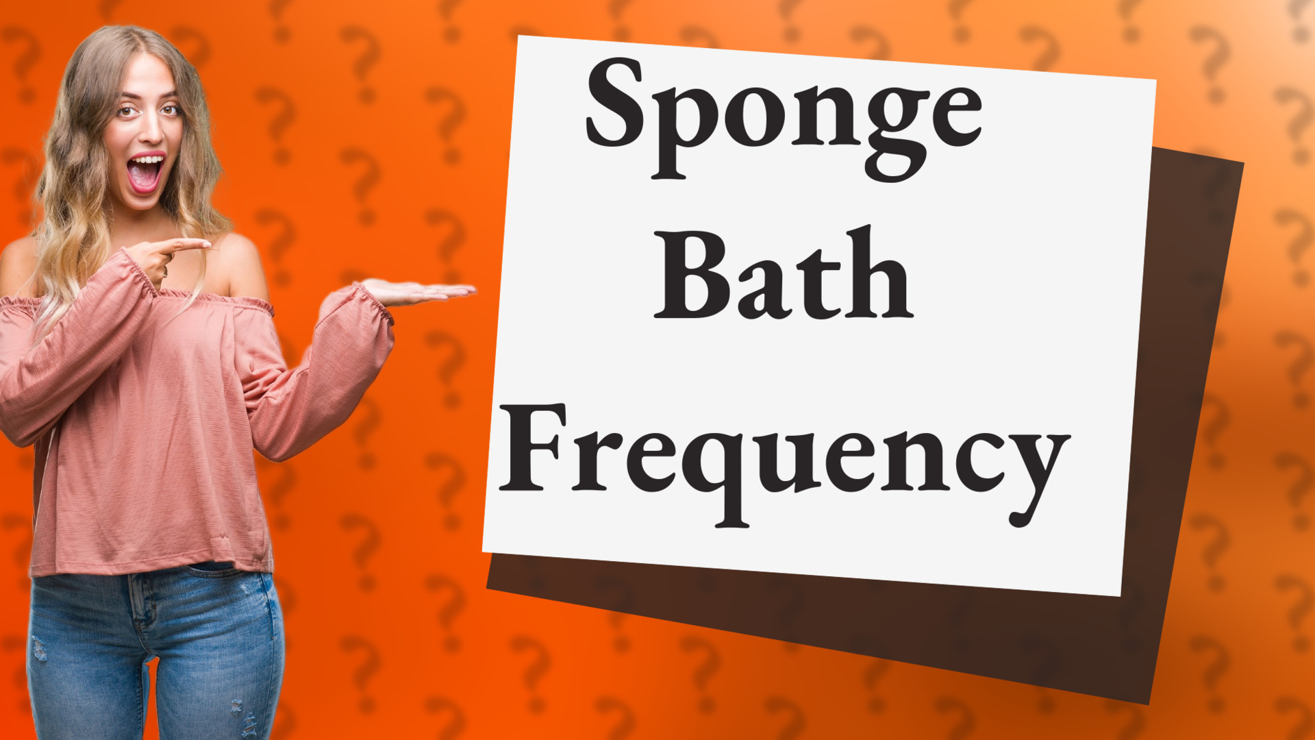 Sponge Bath Frequency