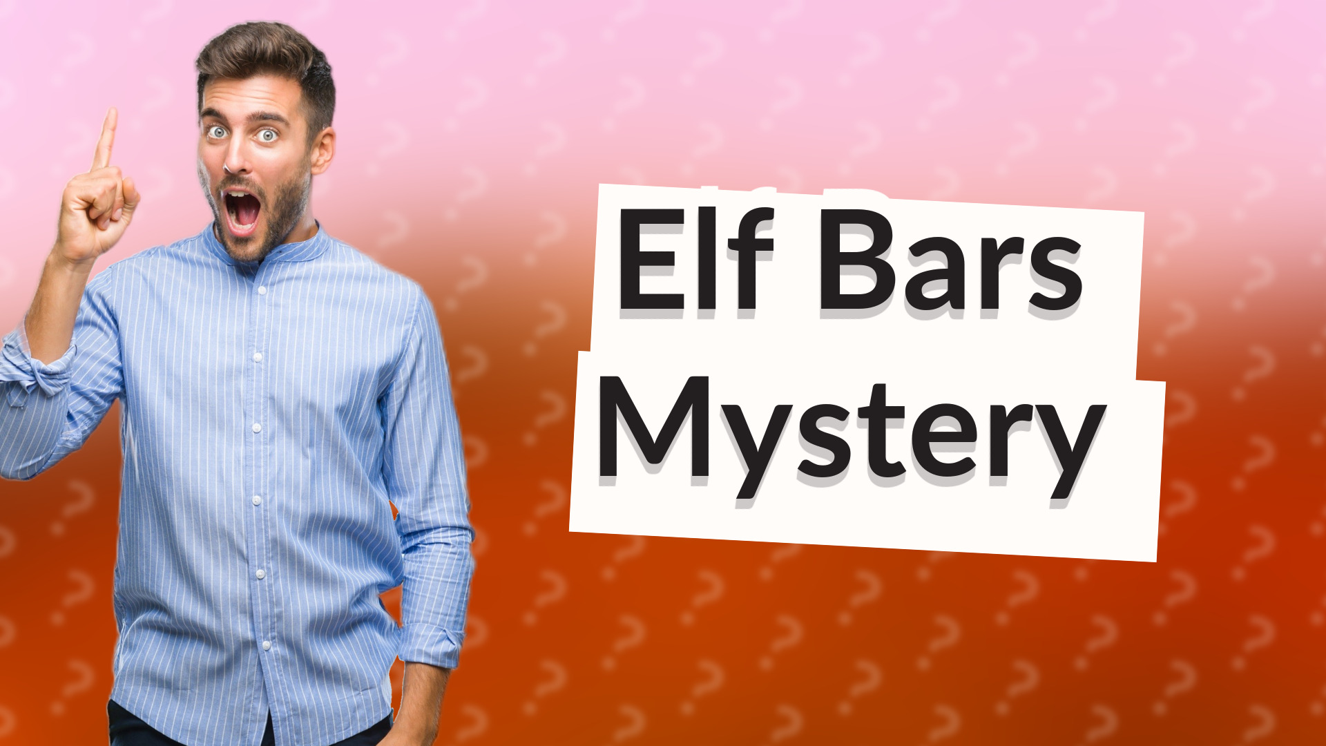 Elf Bars Mystery