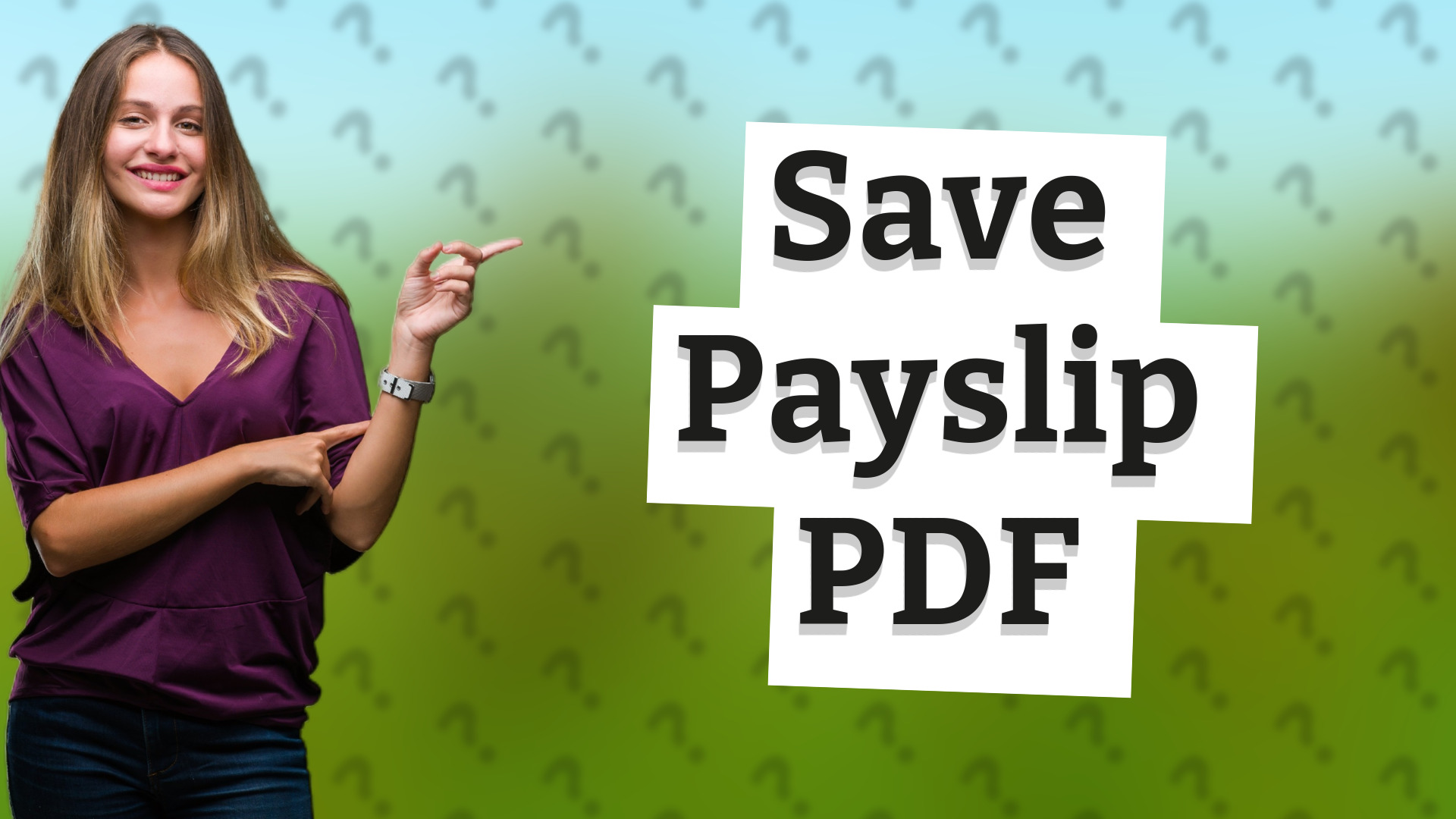 Save Payslip PDF