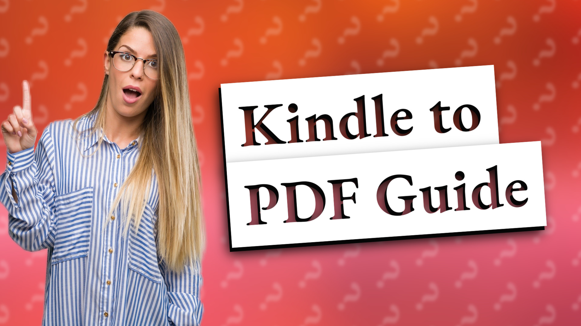 Kindle to PDF Guide