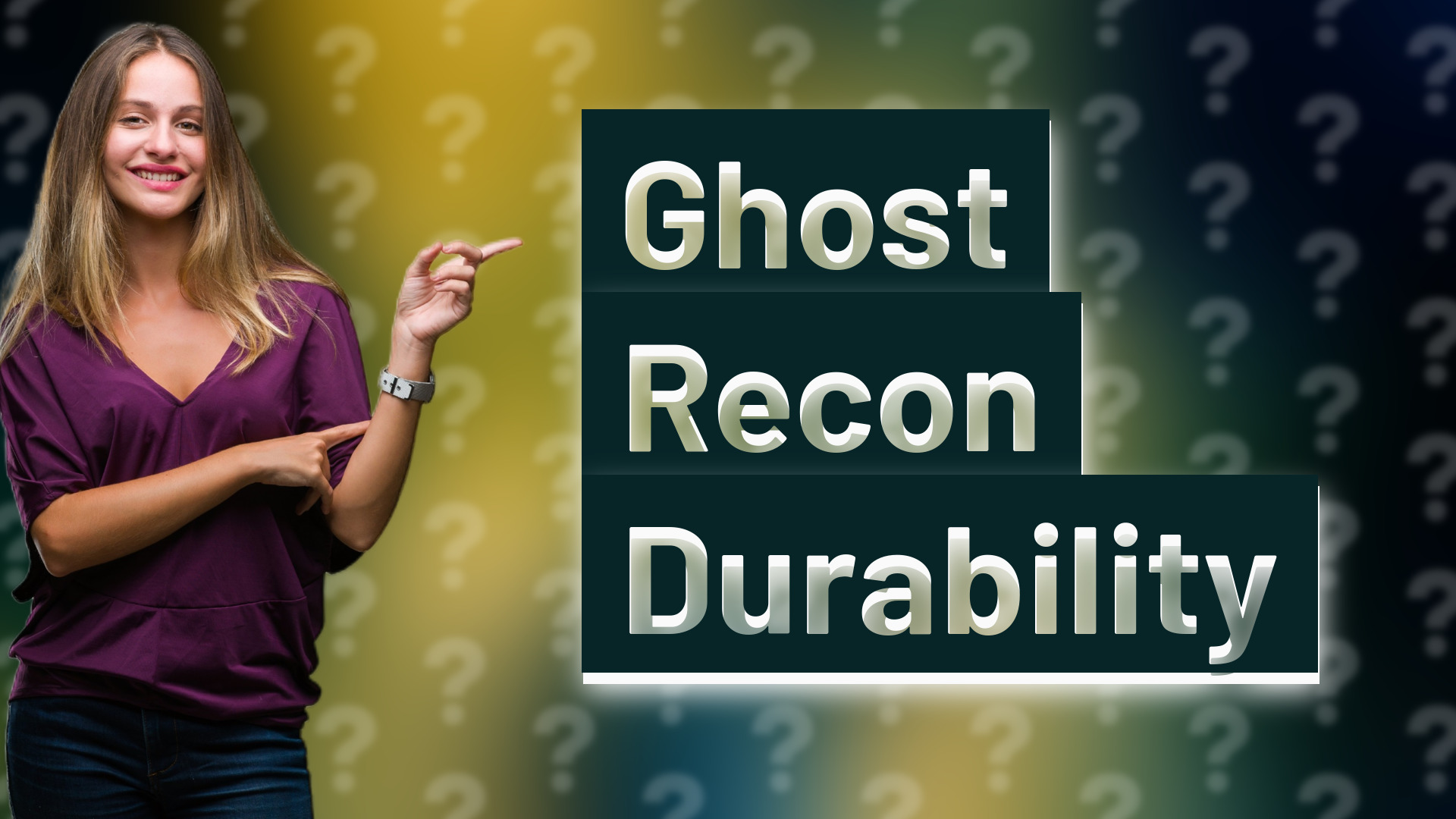 Ghost Recon Durability