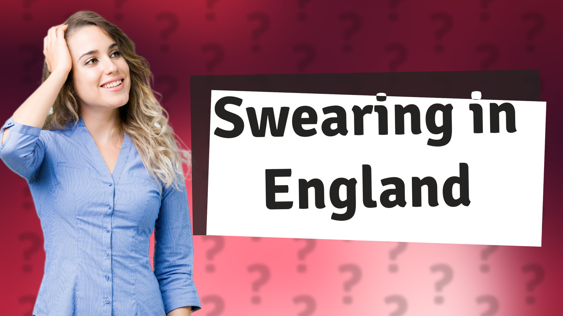 Swearing in England