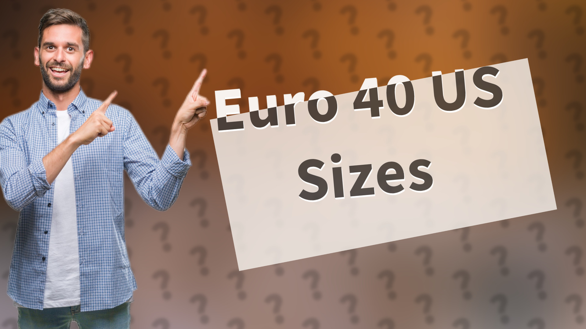 Euro 40 US Sizes