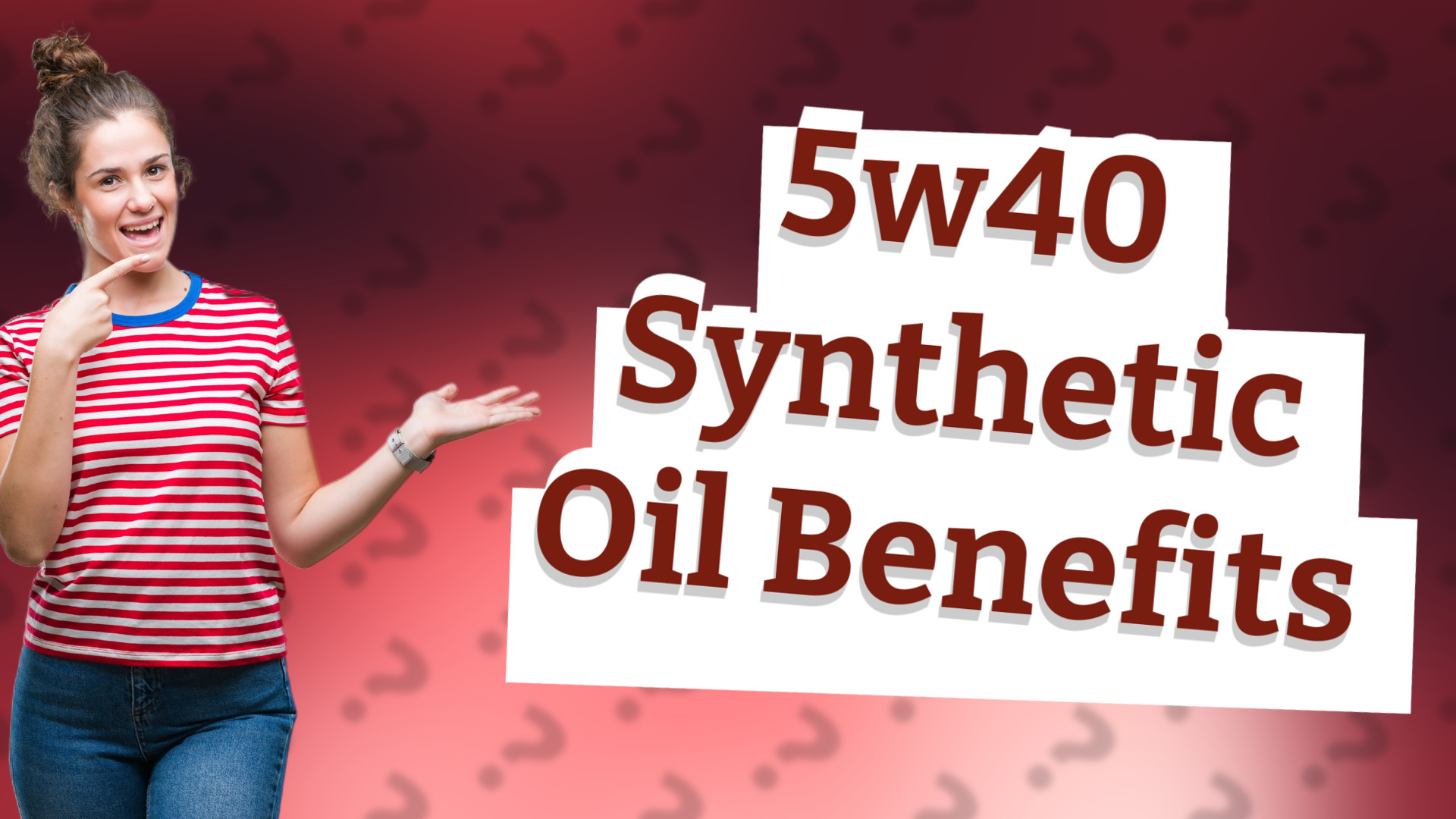 5w40 Synthetic Oil Benefits