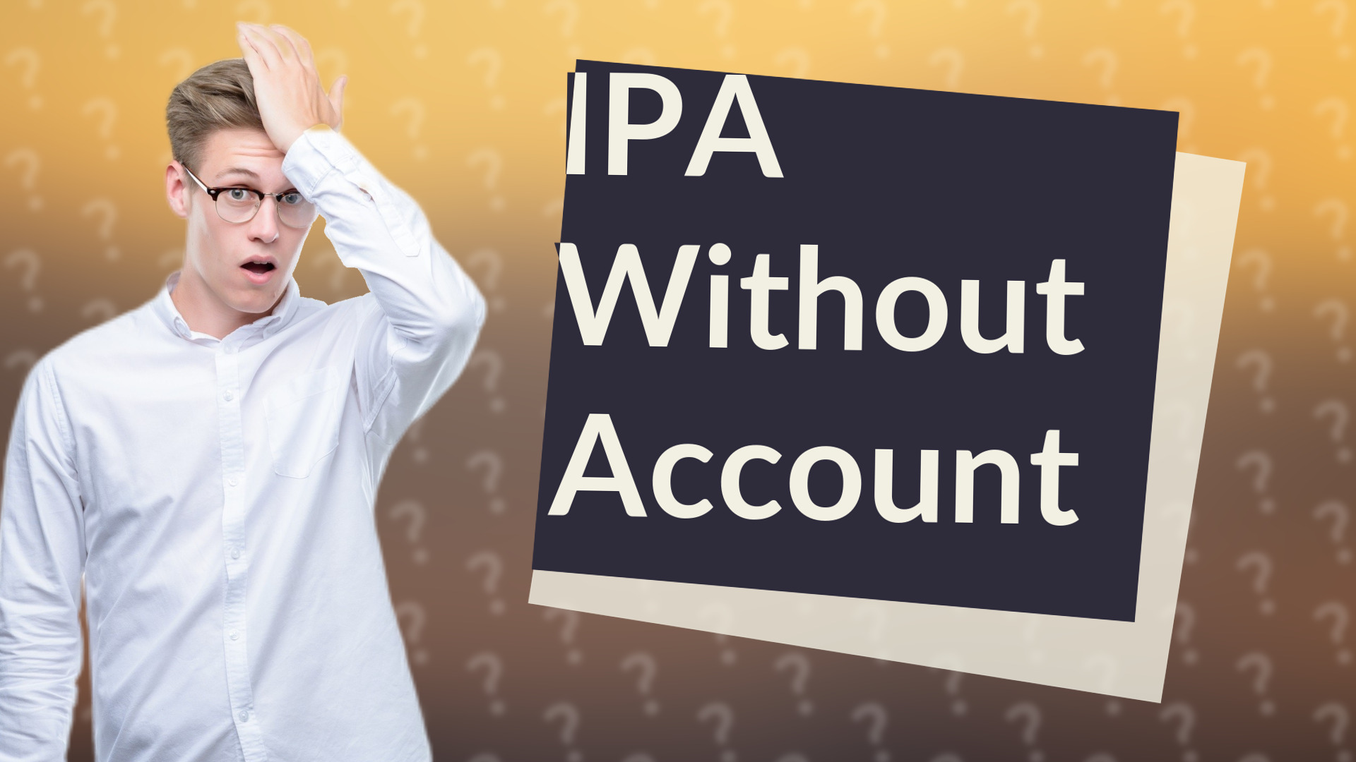 IPA Without Account