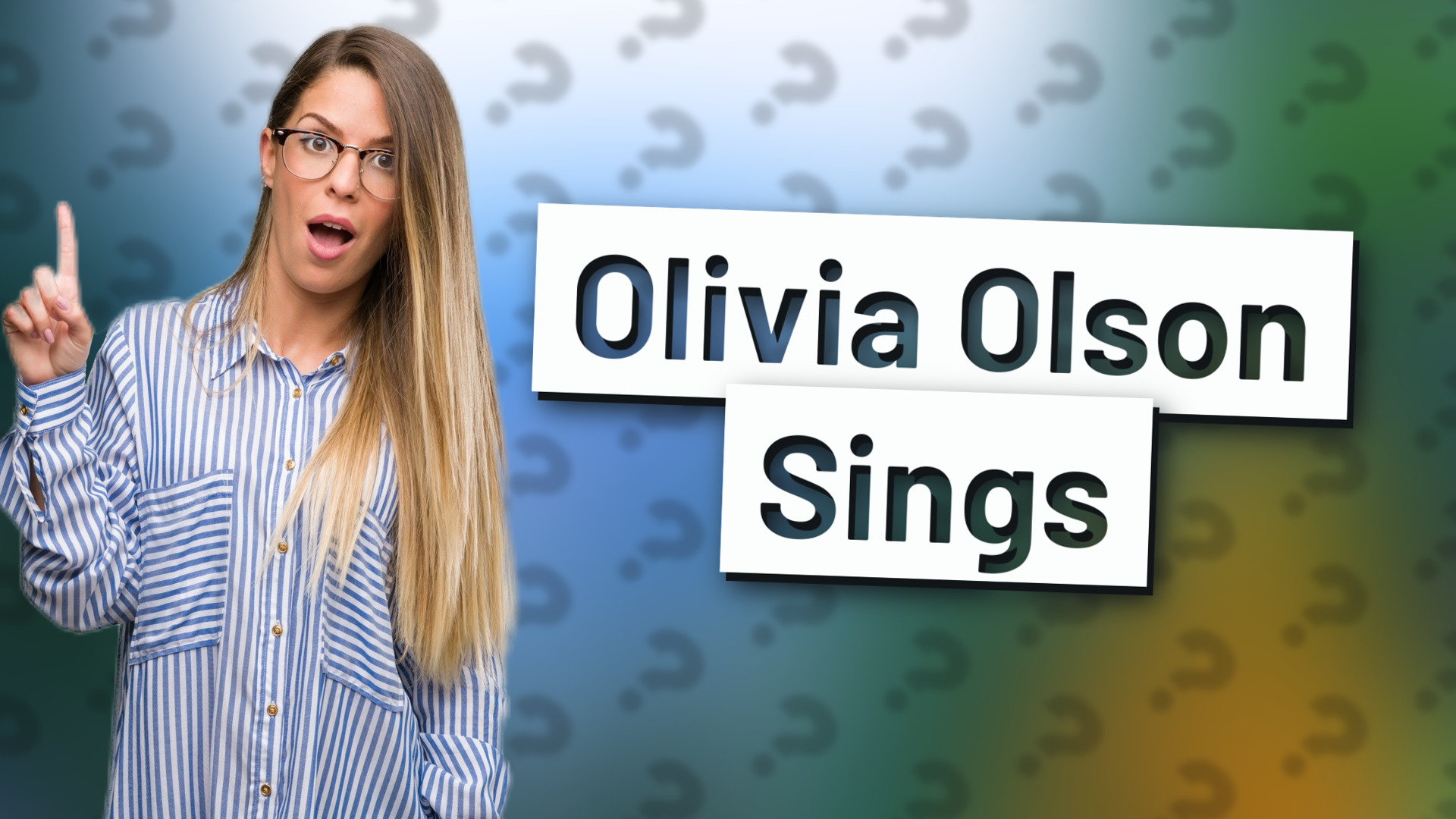 Olivia Olson Sings