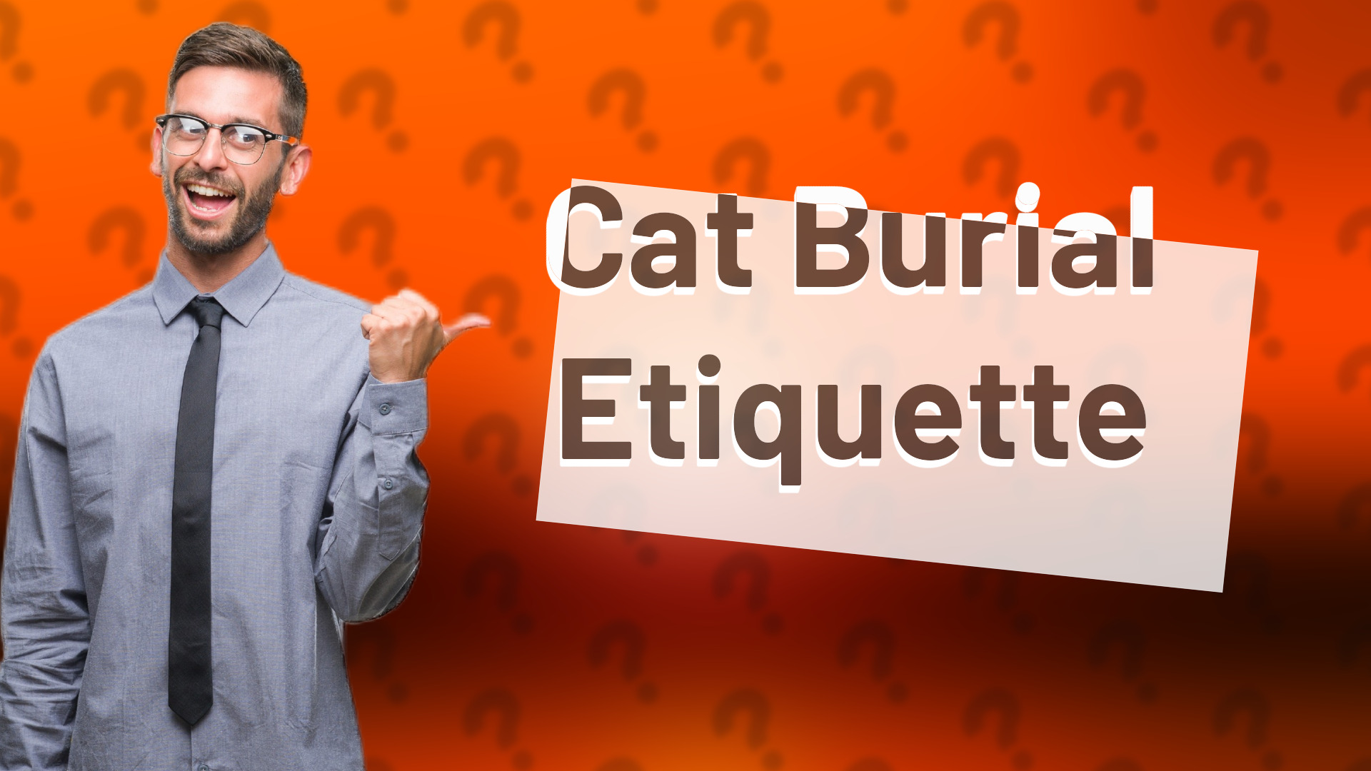 Cat Burial Etiquette