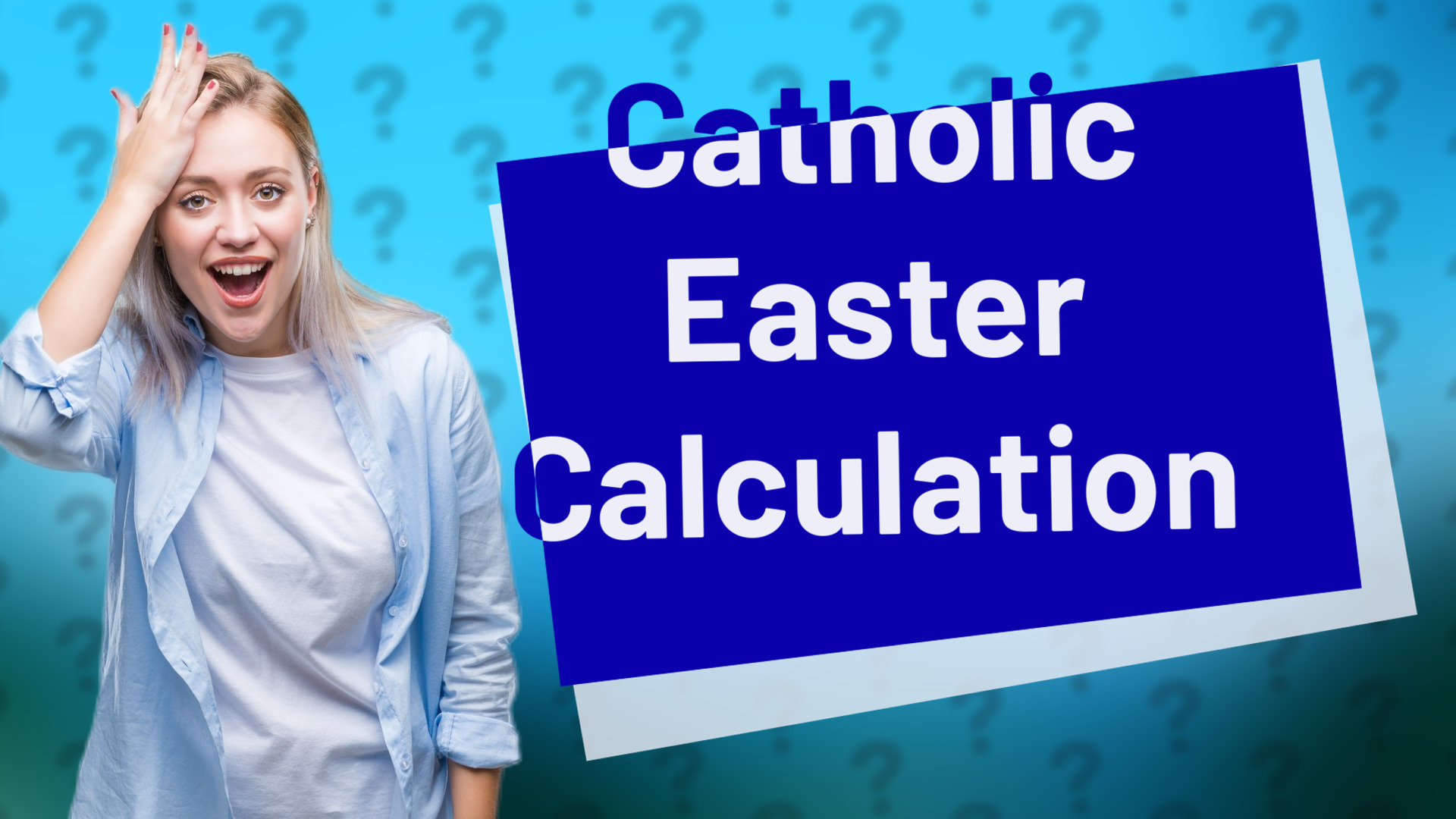 Catholic Easter Calculation