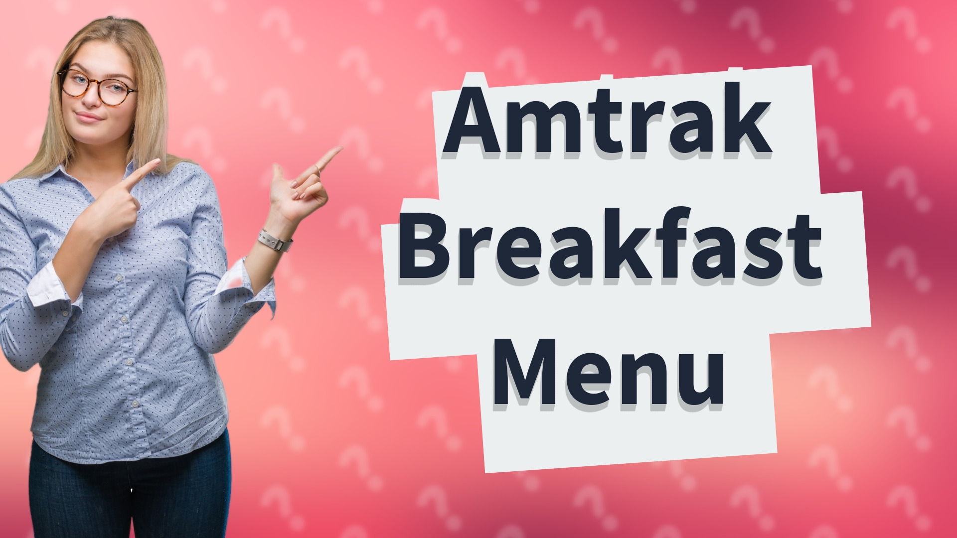 Amtrak Breakfast Menu