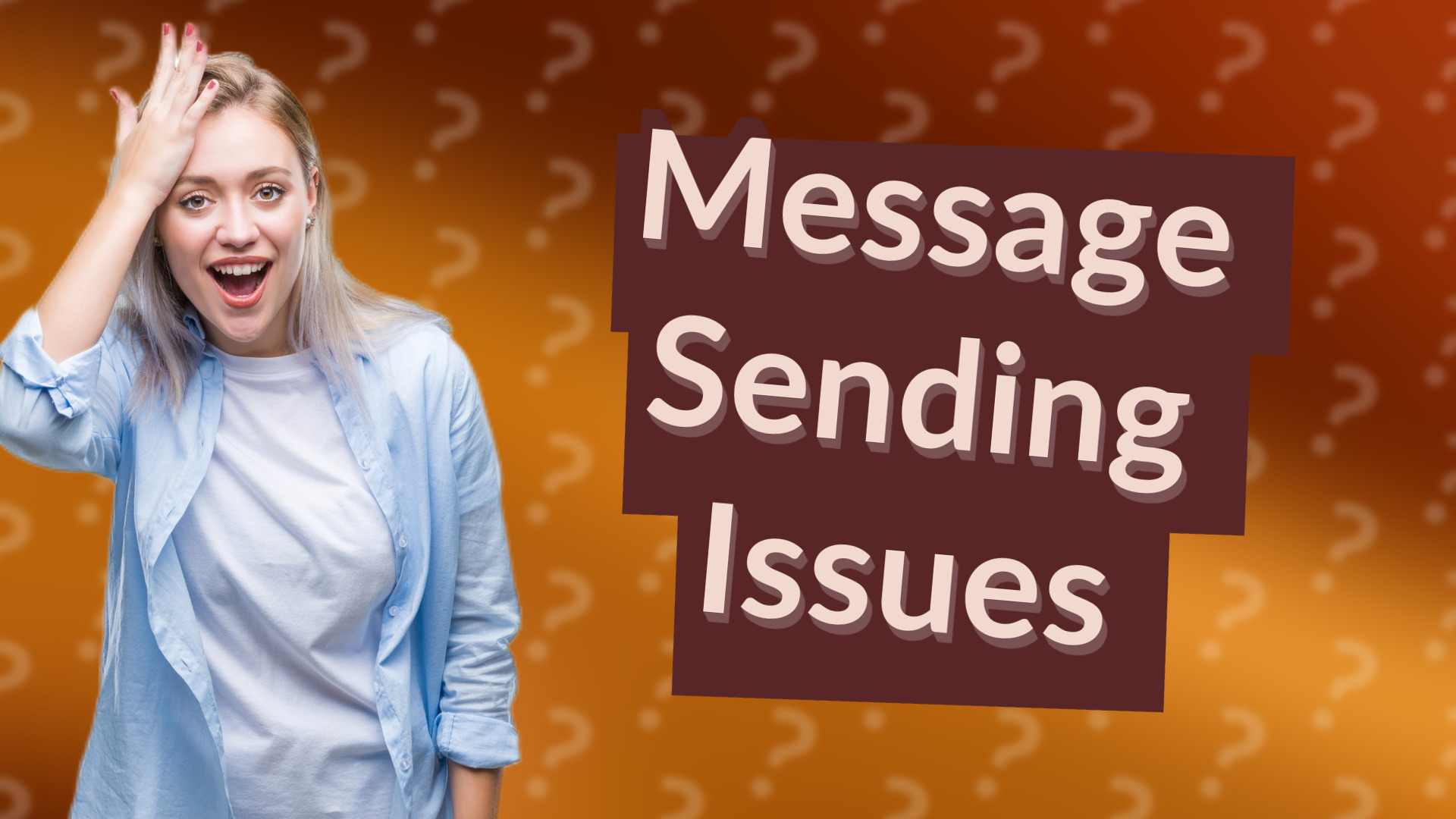 Message Sending Issues