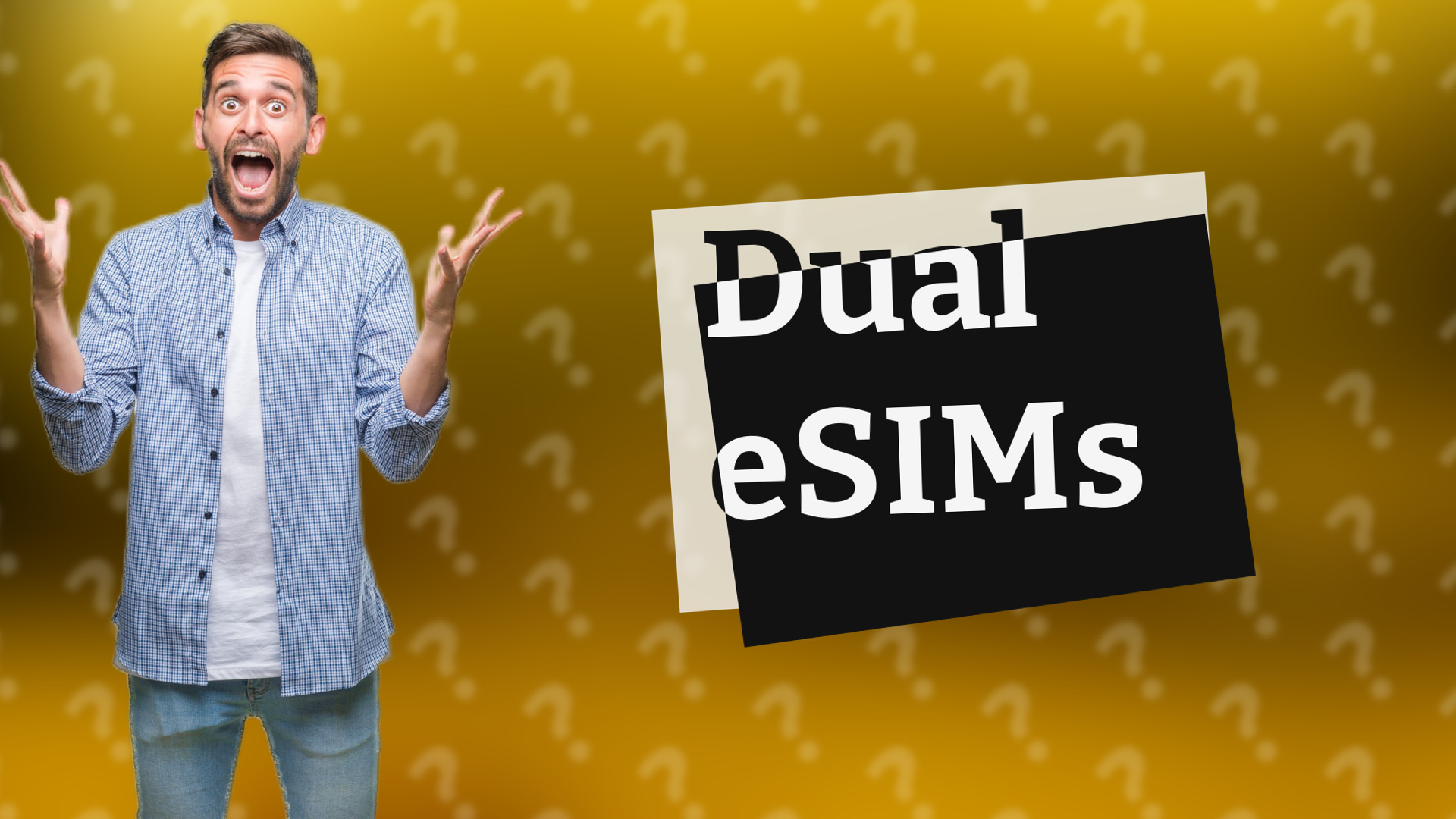 Dual eSIMs