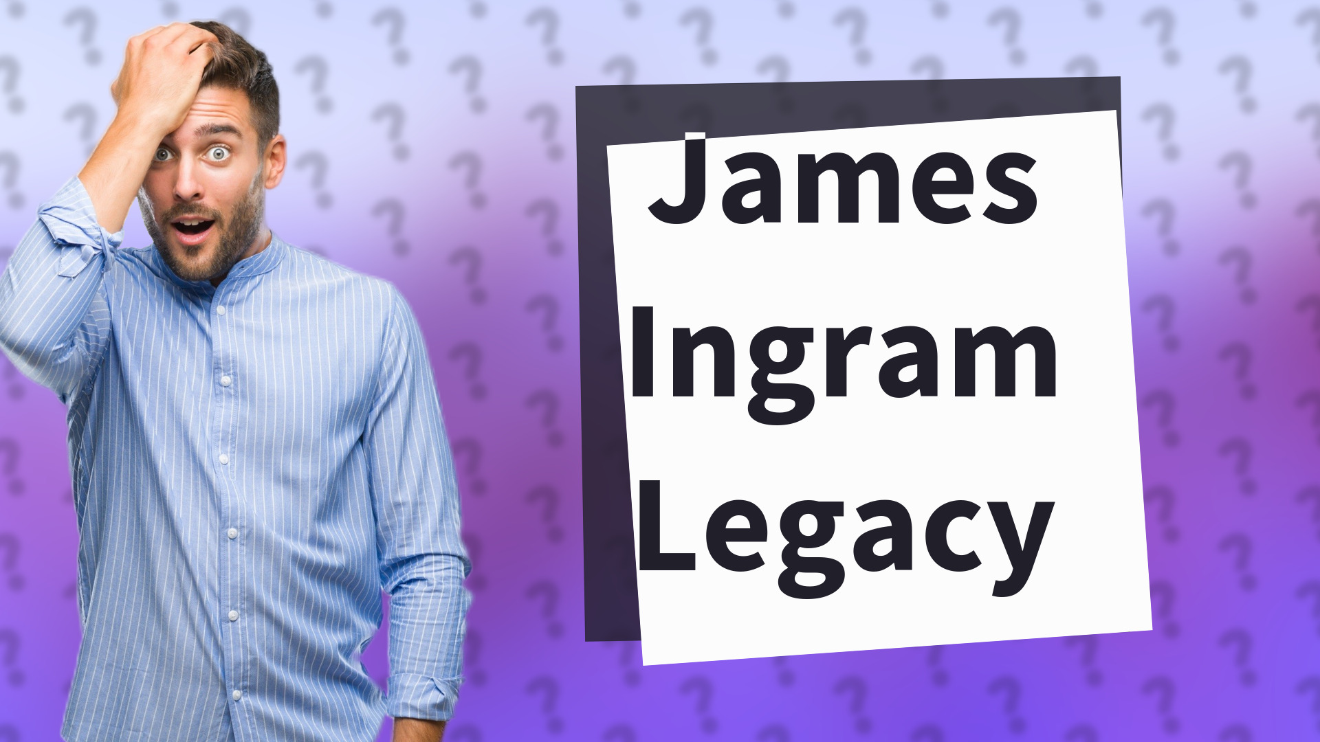 James Ingram Legacy